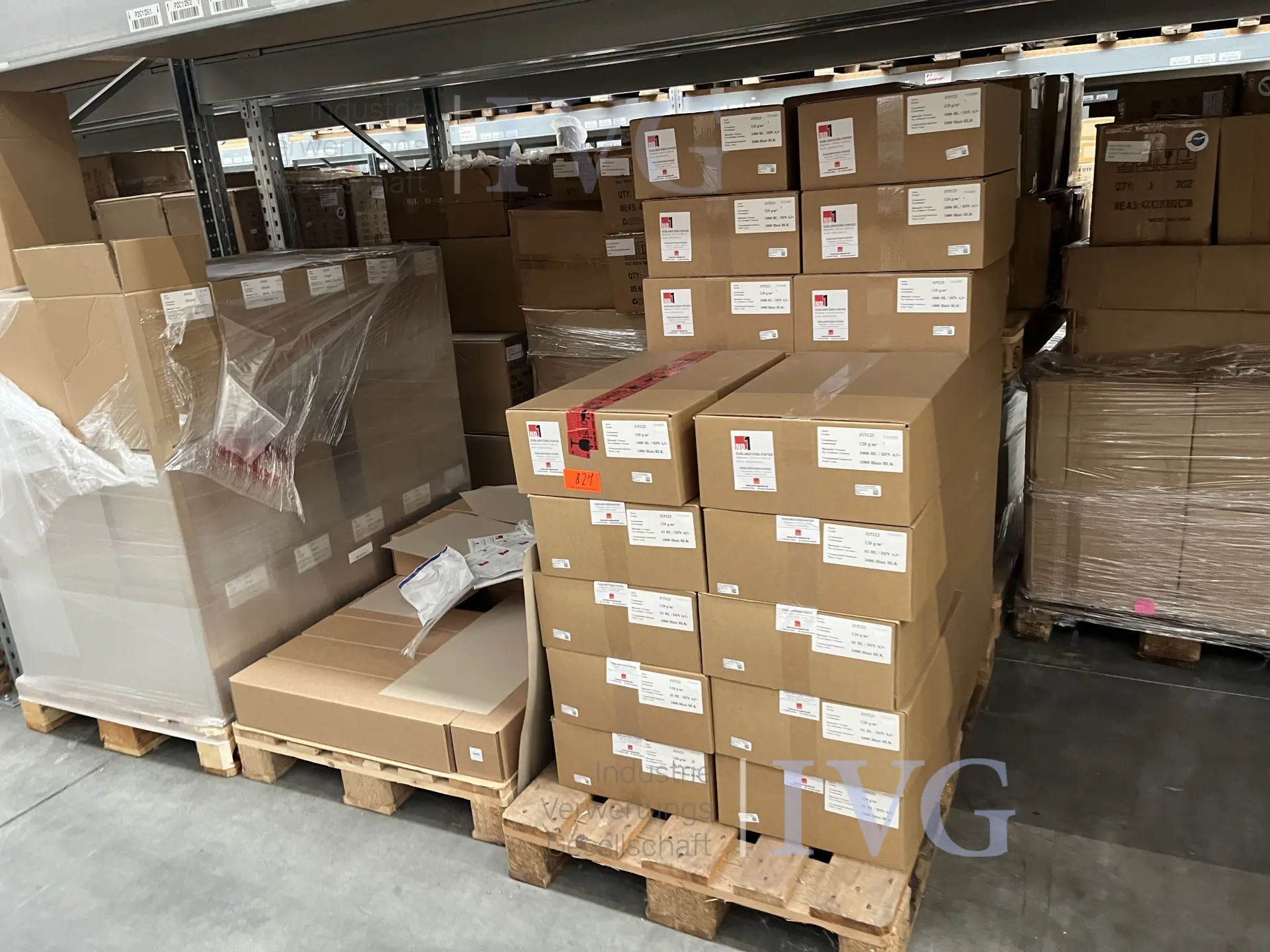 umfangreicher Posten Warenbestand Sublimationpapier – foto 4 – kavel bij IVG, Emsdetten