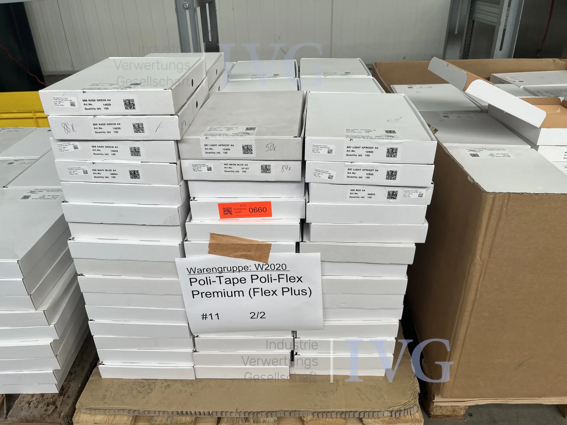 Posten Warenbestand Transferfolie POLI TAPE – foto 9 – kavel bij IVG, Emsdetten
