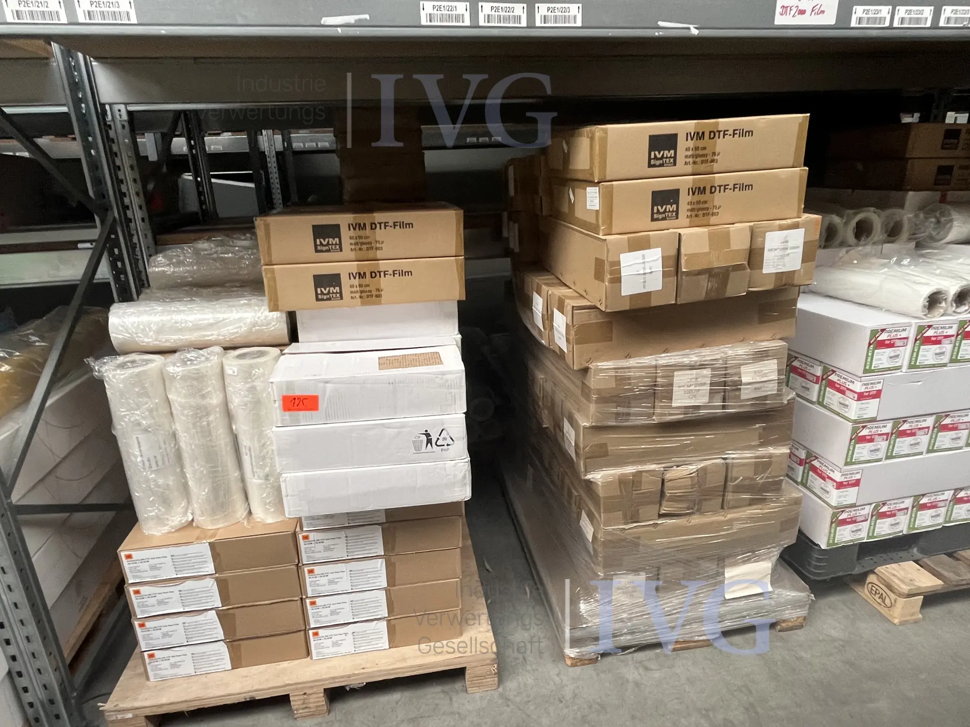 umfangreicher Posten Warenbestand Film und Druckfolie DTM – foto 10 – kavel bij IVG, Emsdetten