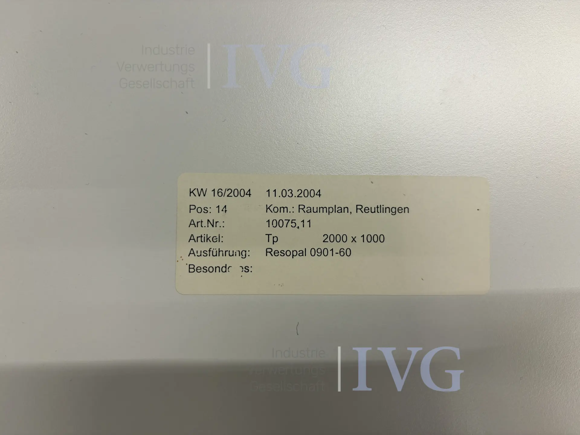 Bureaus USM HALLER – foto 2 – kavel bij IVG, Herford