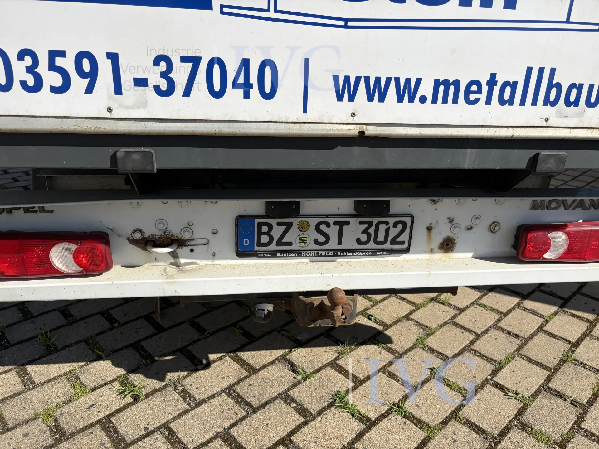 LKW Doka-Pritsche OPEL Movano – foto 10 – kavel bij IVG, Bautzen