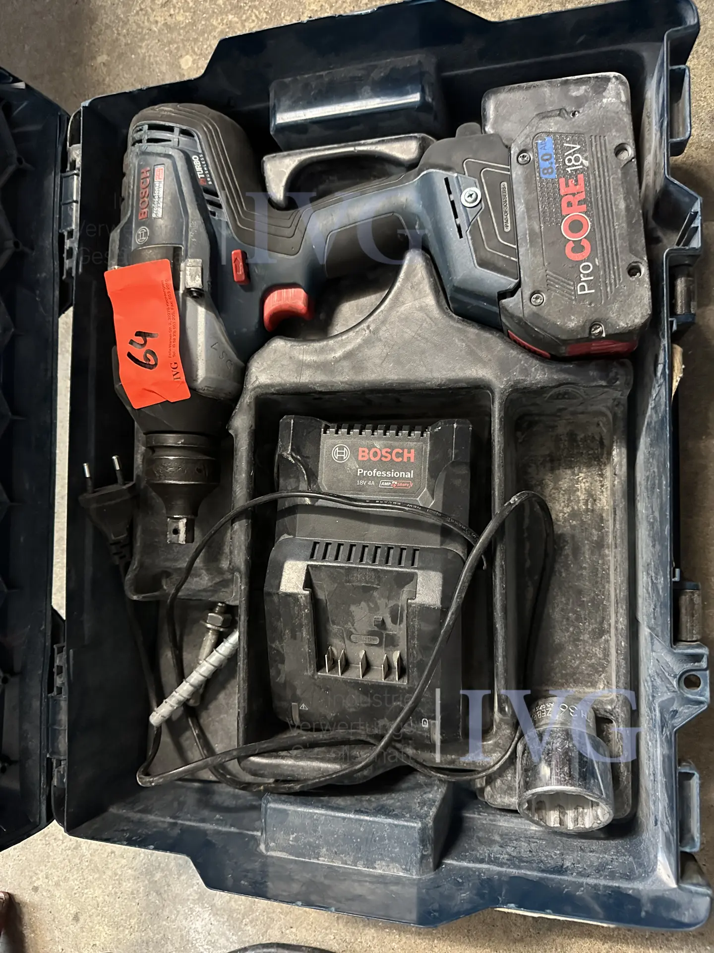 Akku Schlagschrauber BOSCH GDS 18V 1050H – foto 2 – kavel bij IVG, Bautzen