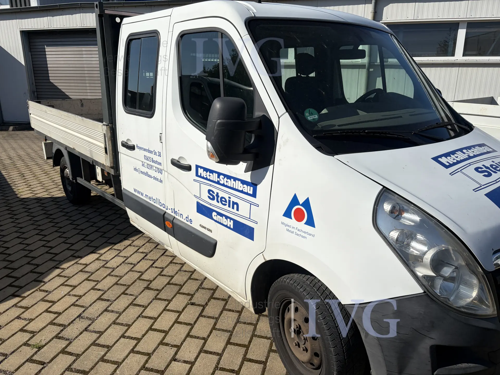 LKW Doka-Pritsche OPEL Movano – foto 4 – kavel bij IVG, Bautzen