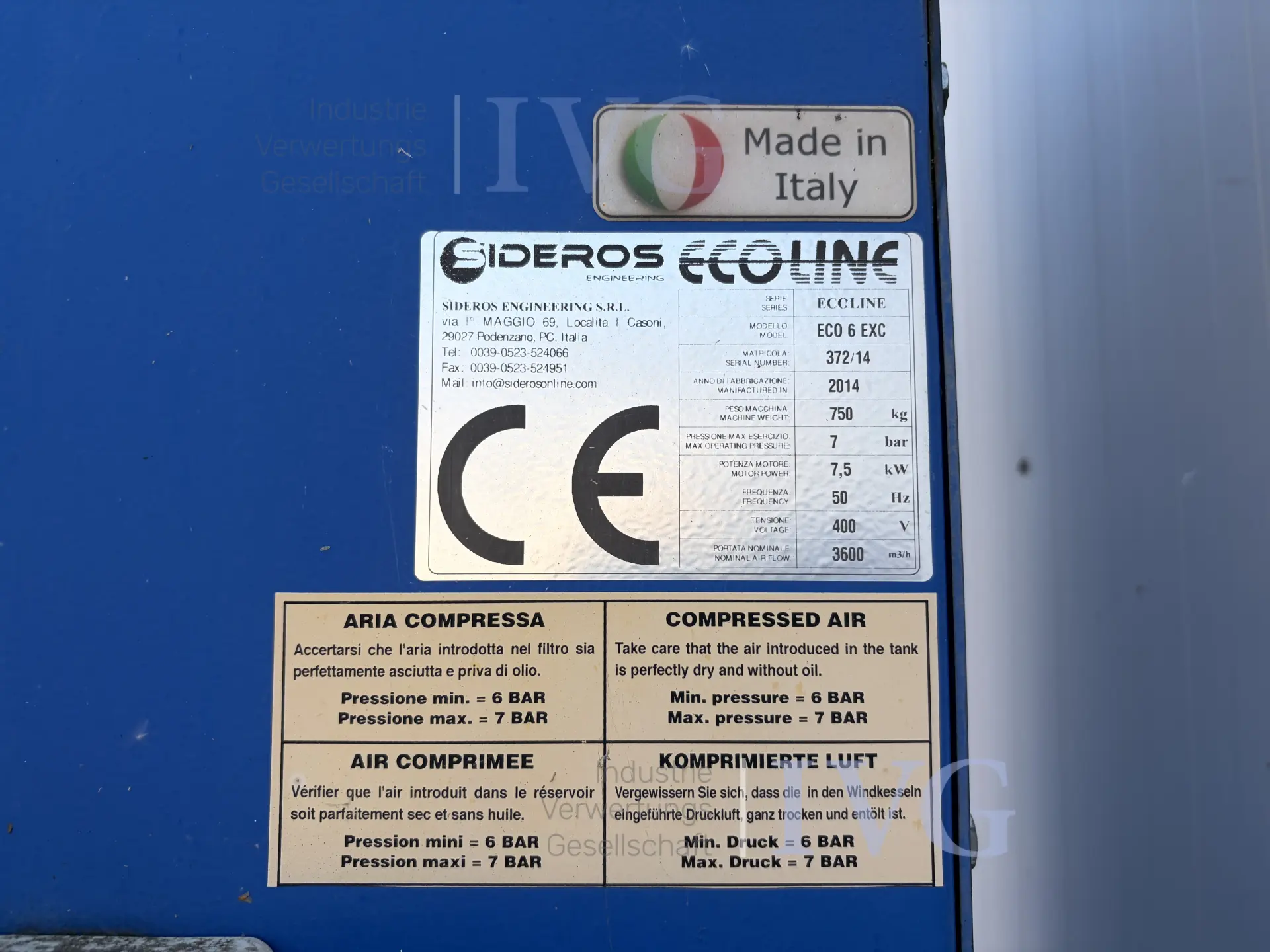 Filter-Absauganlage SIDROS Eco 6EXC – foto 3 – kavel bij IVG, Bautzen