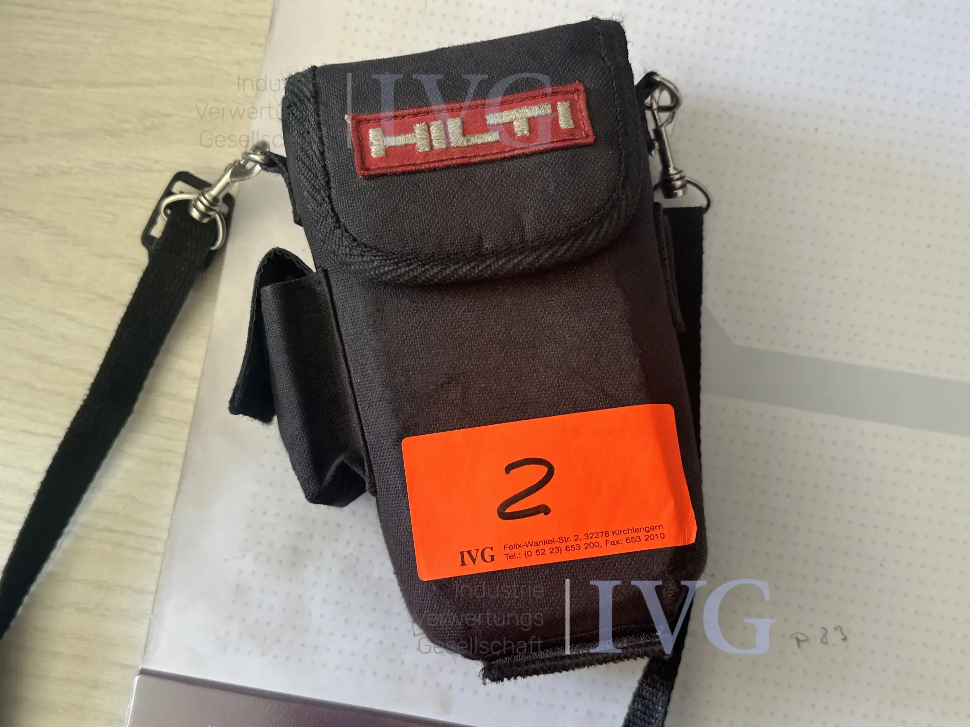 Laser-Entferungsmesser HILTI PD22 – foto 3 – kavel bij IVG, Bautzen