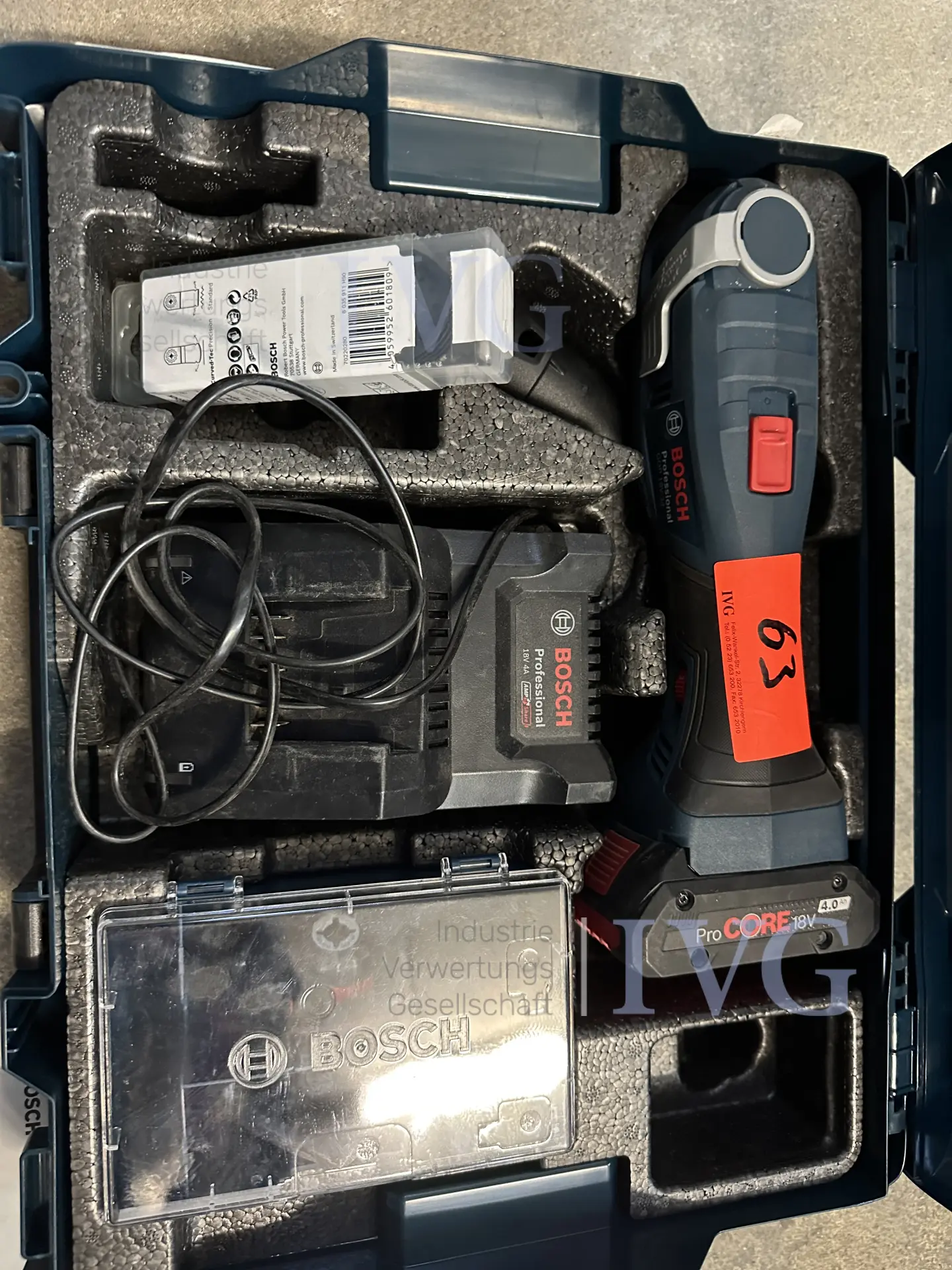 Akku-Multitool BOSCH GOP 18V-34 – foto 4 – kavel bij IVG, Bautzen