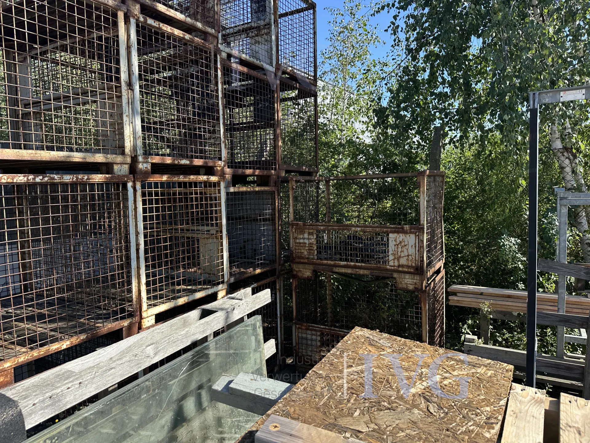 Stahl-Gitterboxen – foto 4 – kavel bij IVG, Bautzen