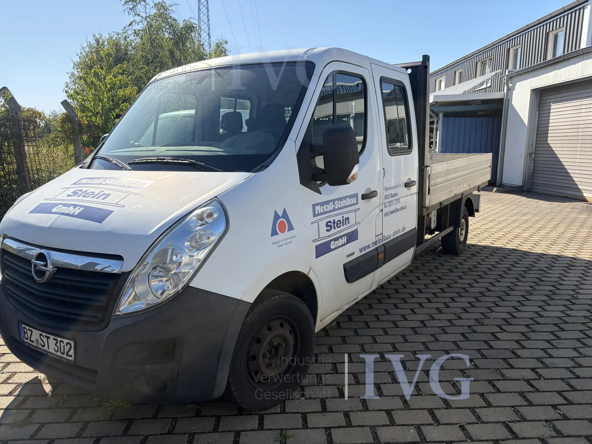 LKW Doka-Pritsche OPEL Movano – foto 2 – kavel bij IVG, Bautzen