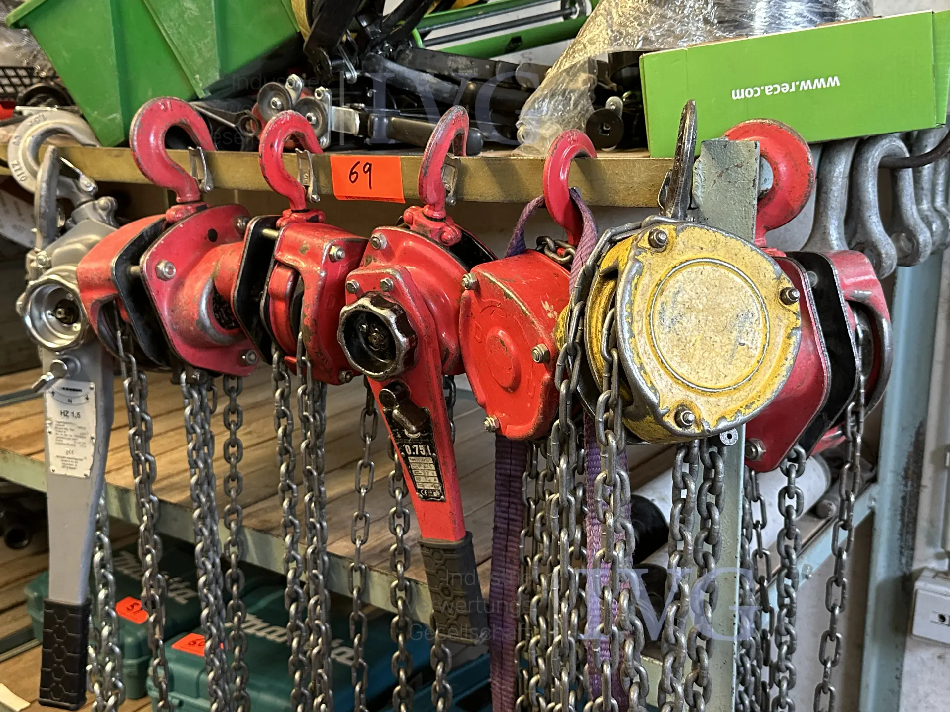 Handkettenzüge SCHÄFER/KRONEN – foto 2 – kavel bij IVG, Bautzen
