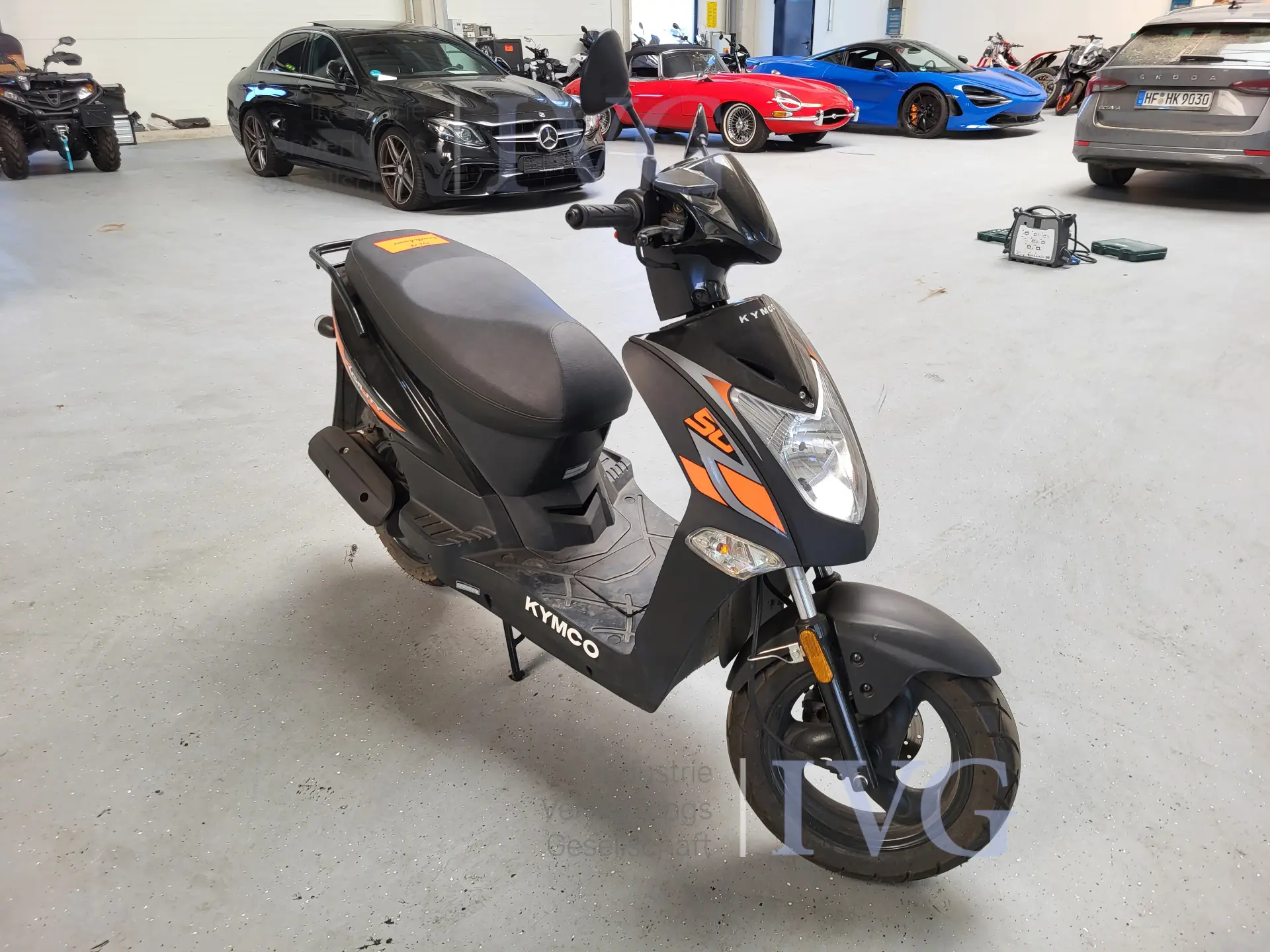 Motorroller KYMCO Agility 50 – foto 3 – kavel bij IVG, Kirchlengern