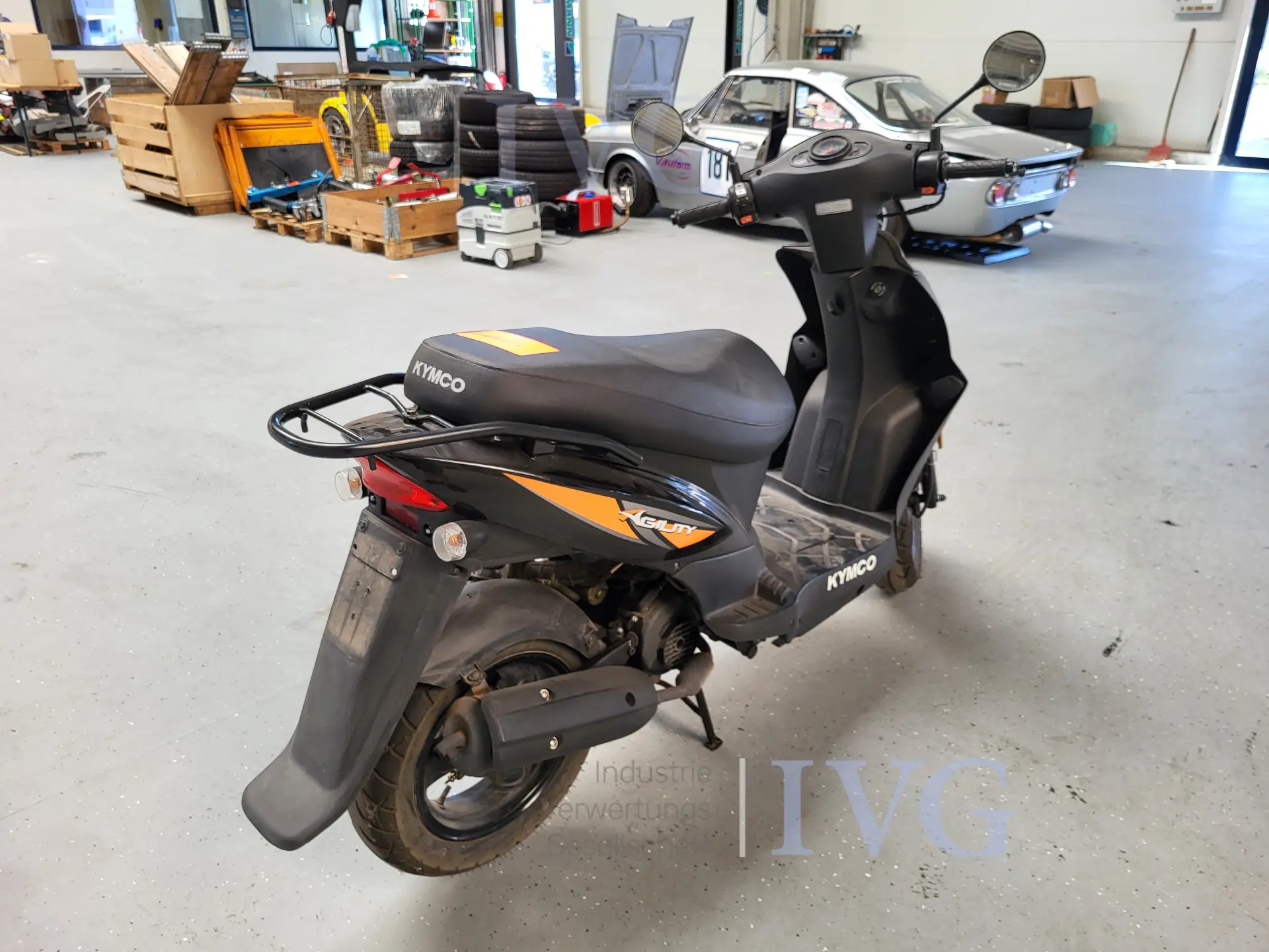 Motorroller KYMCO Agility 50 – foto 5 – kavel bij IVG, Kirchlengern