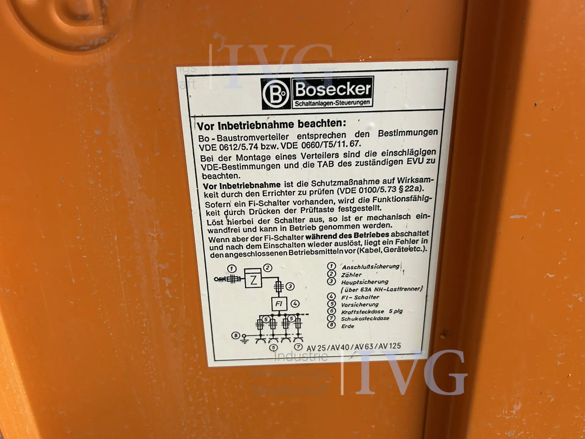 Baustromverteiler DRAEGER UND BASTIAN – foto 6 – kavel bij IVG, Kirchlengern