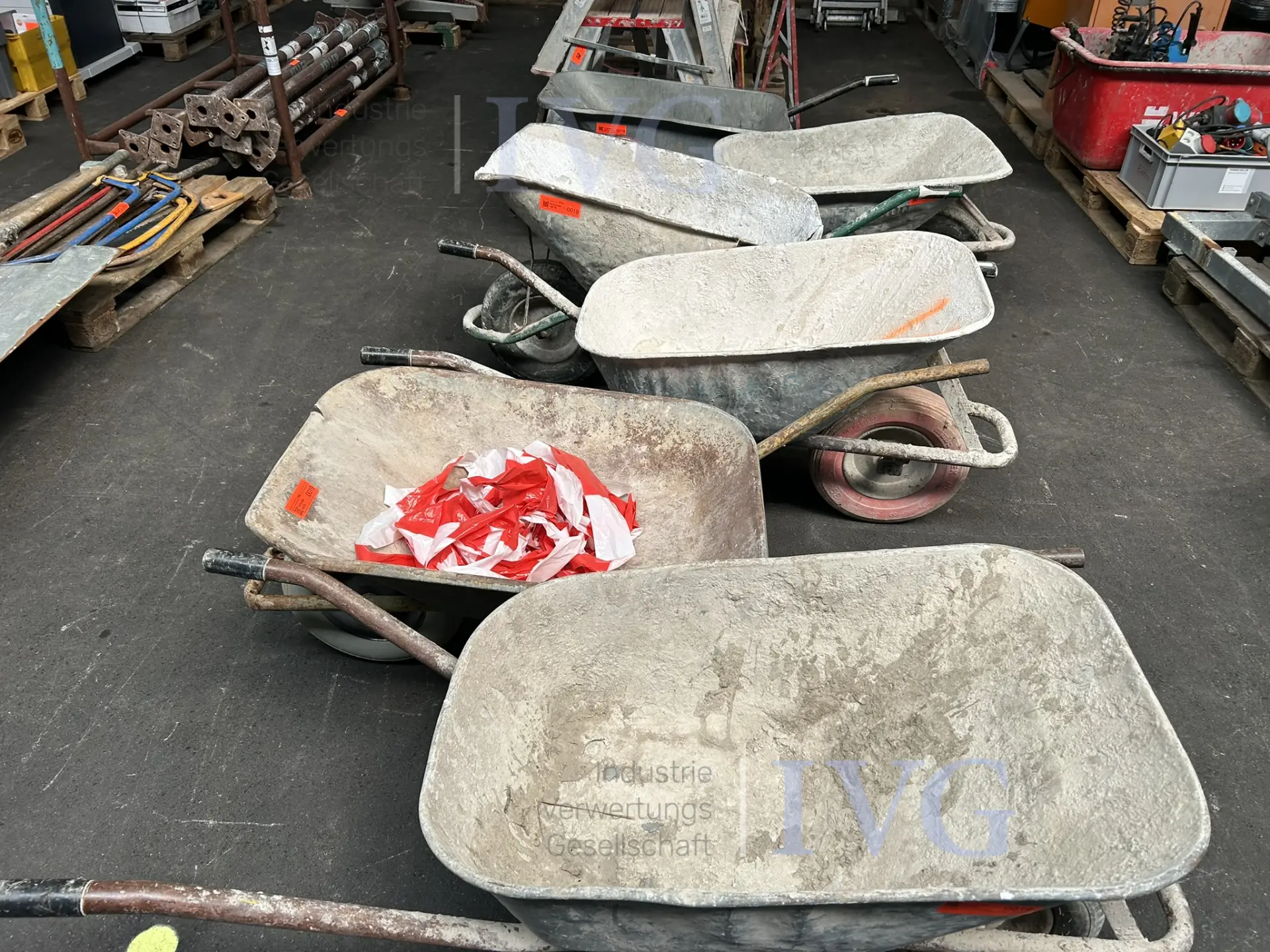 Posten Schubkarren – kavel bij IVG, Kirchlengern