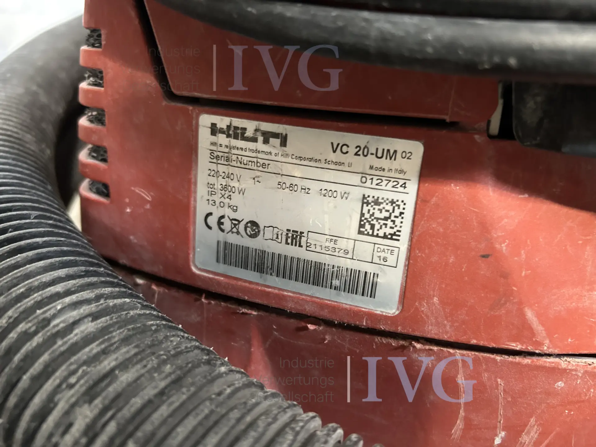 Industriesauger HILTI VC 20-UM – foto 5 – kavel bij IVG, Kirchlengern