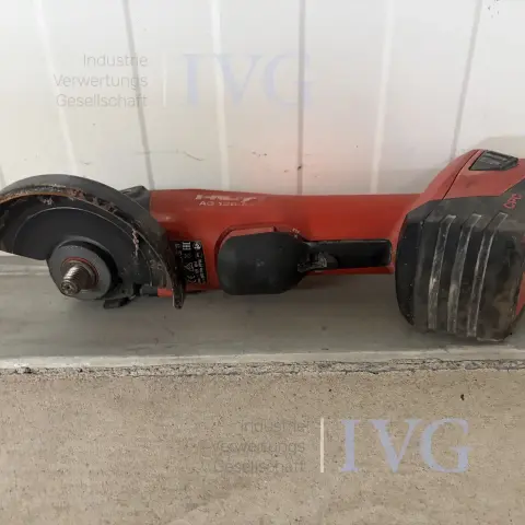 Аккумуляторная угловая шлифмашина HILTI AG 125-A22