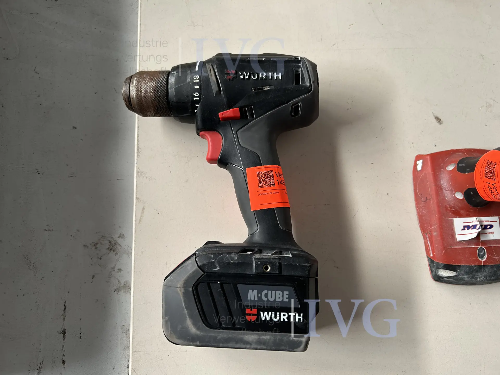 Akku-Schrauber WÜRTH ABS 18 COMPACT – foto 5 – kavel bij IVG, Kirchlengern