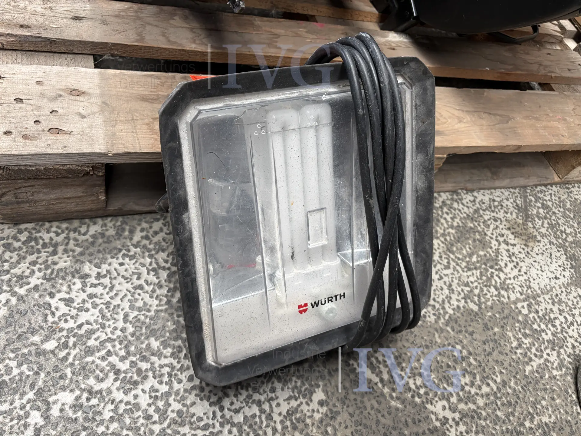 Baustellenstrahler WÜRTH 0981 160 – foto 5 – kavel bij IVG, Kirchlengern
