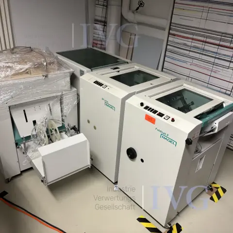 Falz- und Heftmaschine NAGEL Foldnak 8
