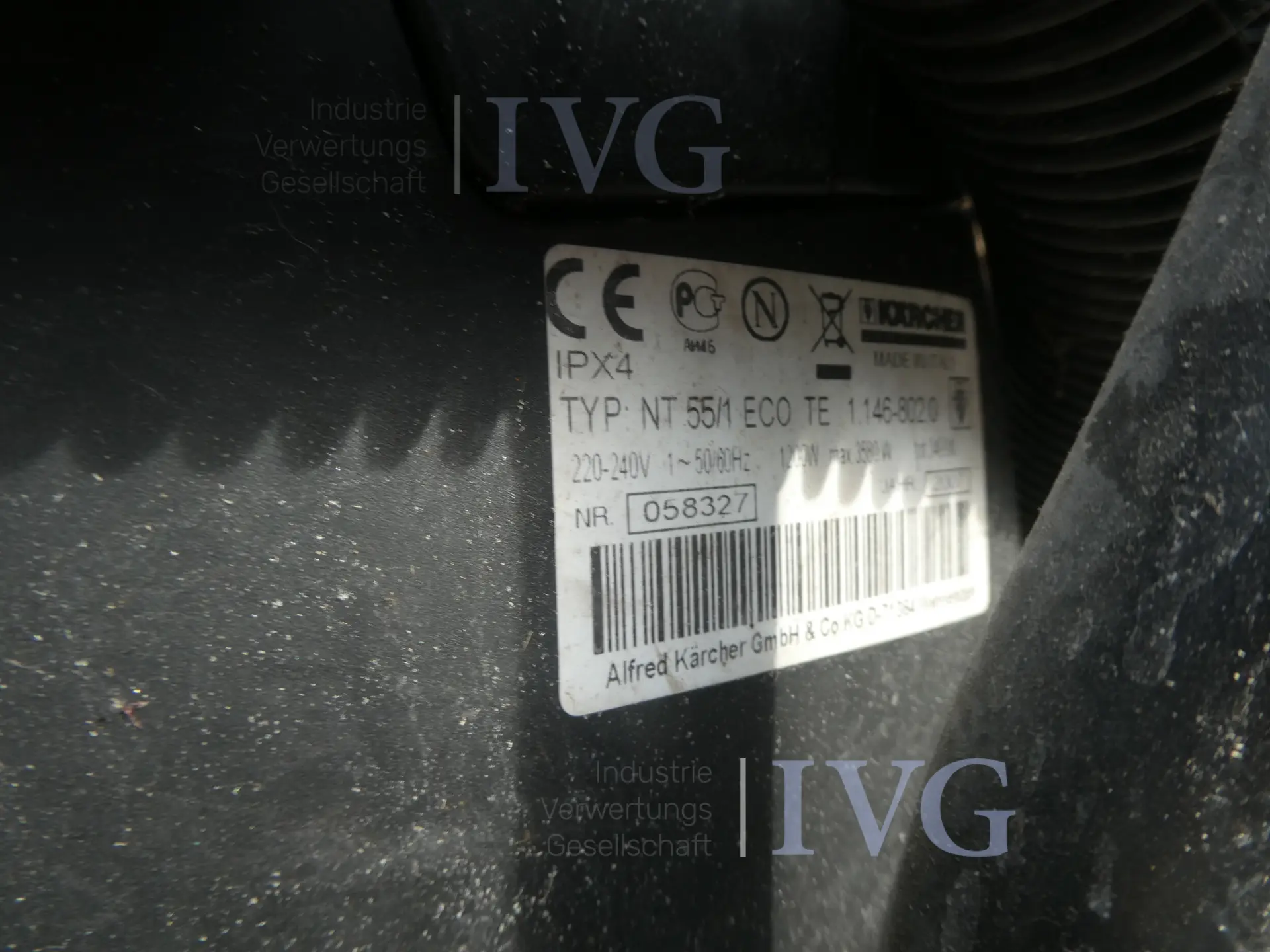 Industriesauger KÄRCHER NT 55/1 Eco TE – foto 5 – kavel bij IVG, Oberhausen