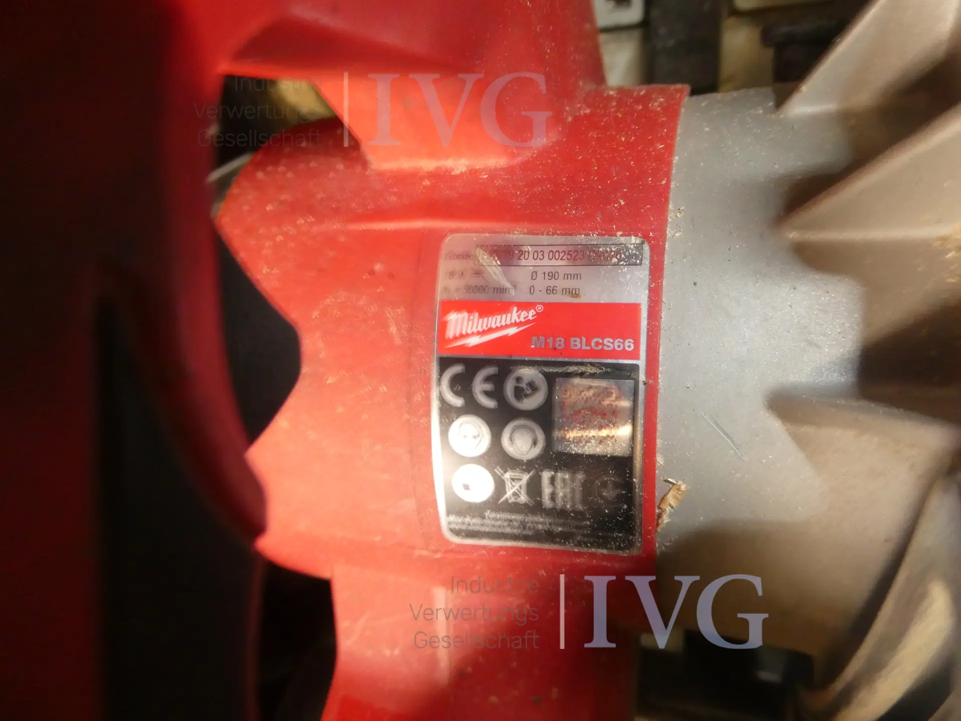 Akku-Handkreissäge MILWAUKEE M18 BLCS66 – foto 3 – kavel bij IVG, Oberhausen