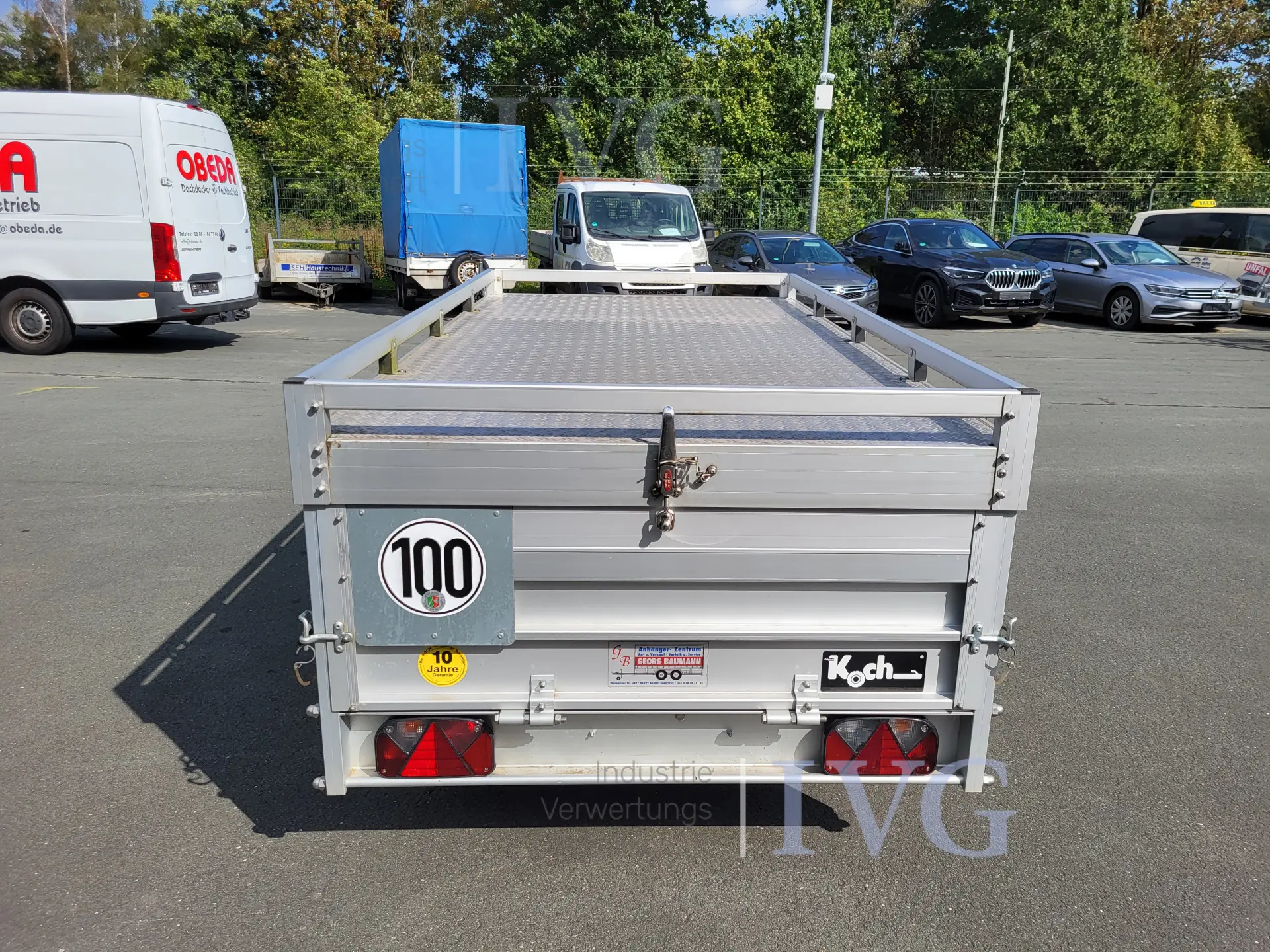 Anhänger Zentralachsanhänger KOCH 4.12H – foto 6 – kavel bij IVG, Oberhausen