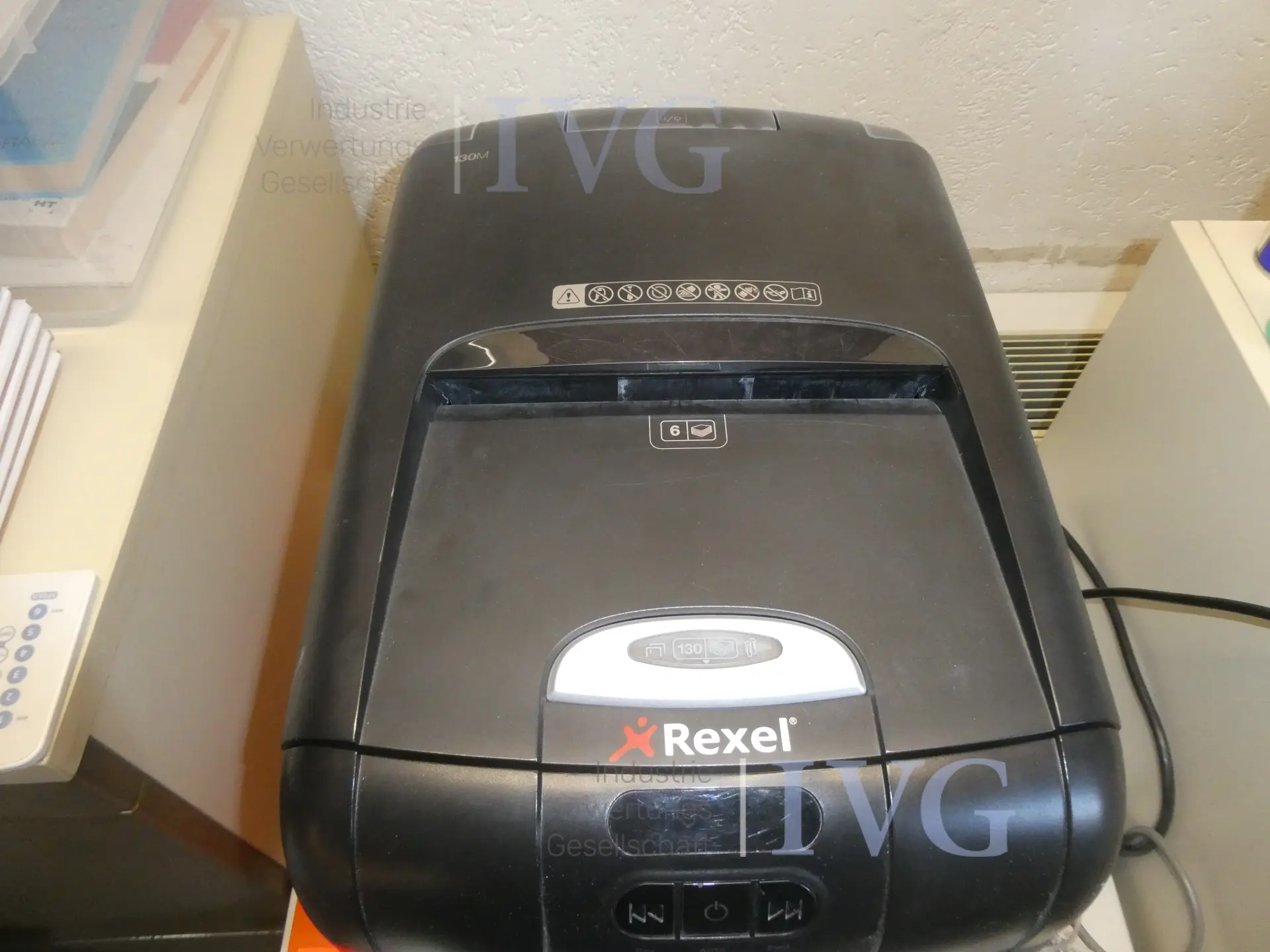 Papiervernietiger REXEL 130M – foto 2 – kavel bij IVG, Oberhausen