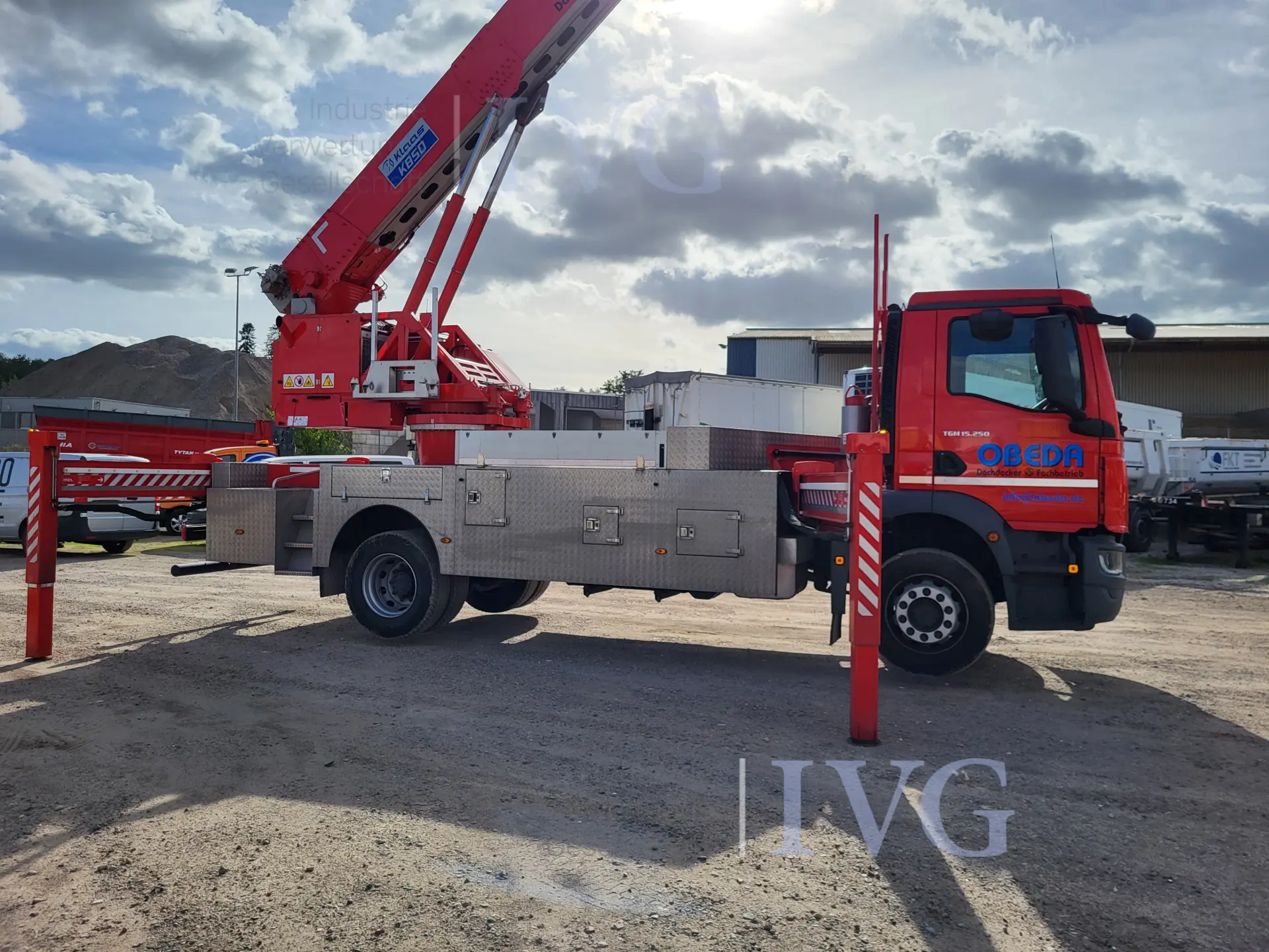 selbstf. Arbeitsmasch. Autokran MAN TRUCK & BUS TGM – foto 4 – kavel bij IVG, Kirchlengern