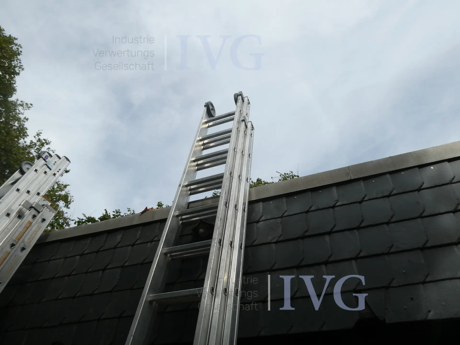 WEISE aluminium uitschuifbare ladder – foto 5 – kavel bij IVG, Oberhausen