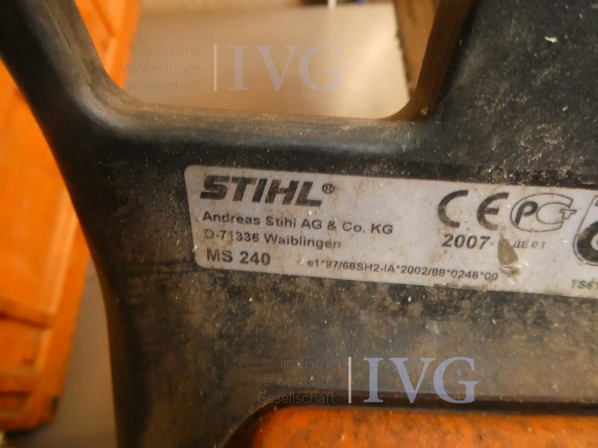 STIHL MS 240 benzinekettingzaag – foto 3 – kavel bij IVG, Oberhausen