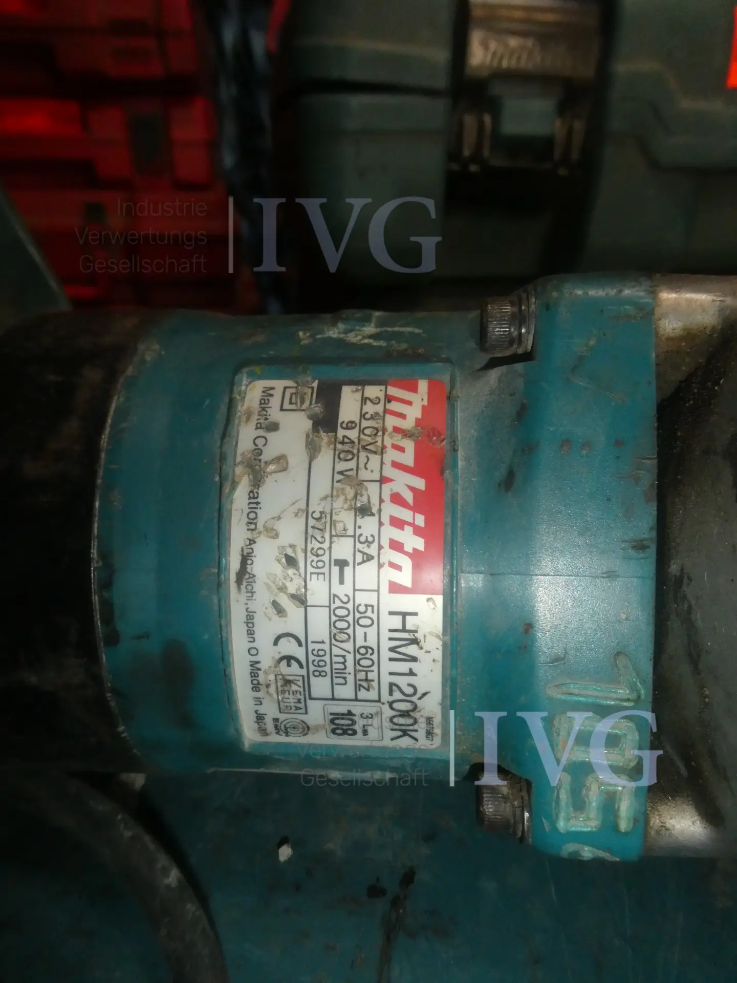 Sloophamer MAKITA HM1200K – foto 2 – kavel bij IVG, Oberhausen