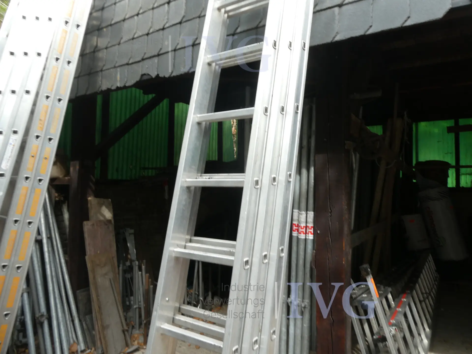 WEISE aluminium uitschuifbare ladder – foto 4 – kavel bij IVG, Oberhausen