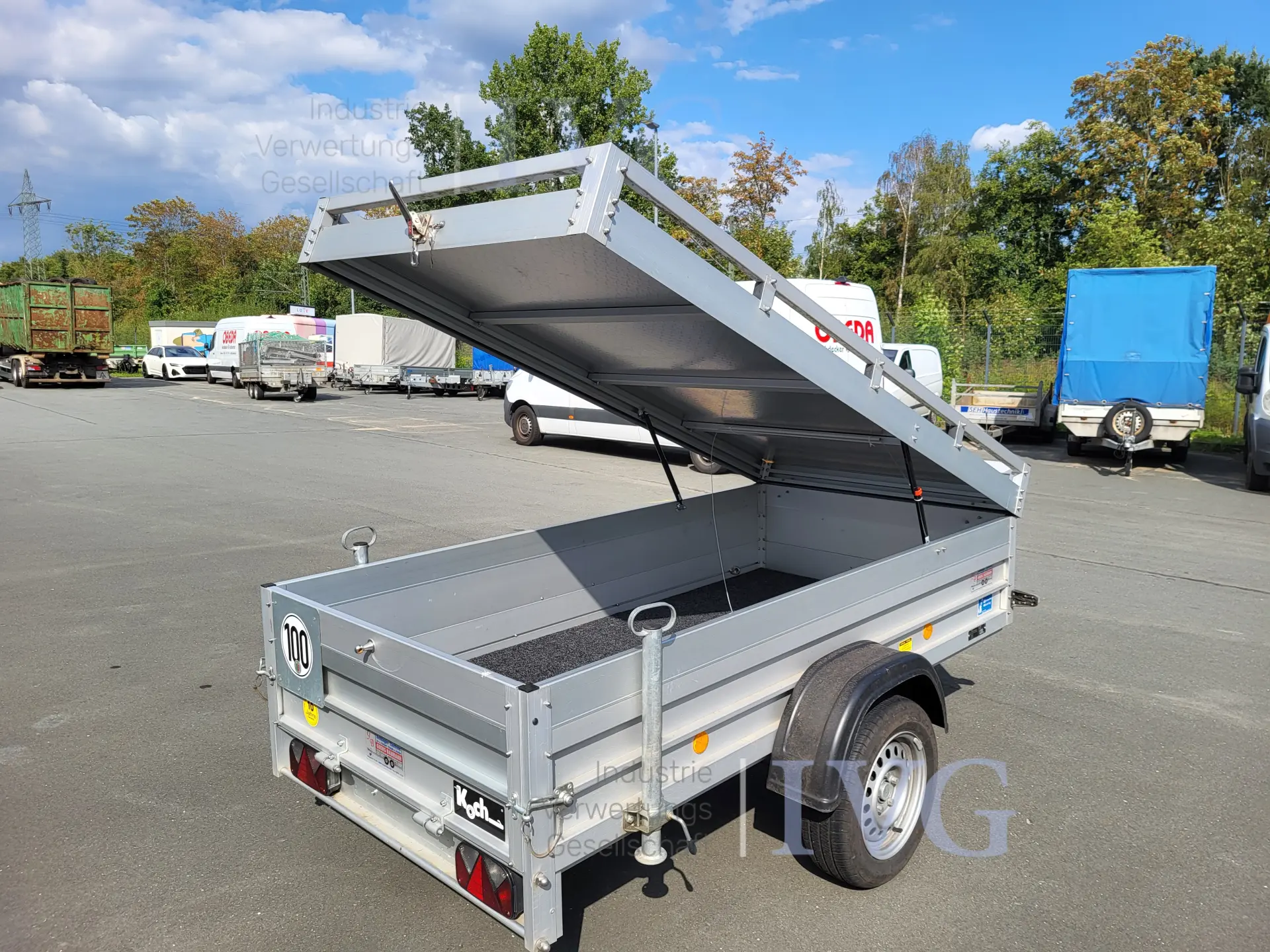 Aanhangwagen met centrale as KOCH 4.12H – foto 14 – kavel bij IVG, Oberhausen
