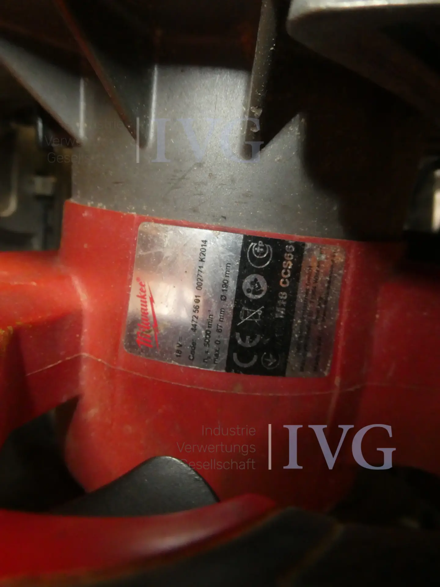 MILWAUKEE M18 CCS66 accu-handcirkelzaag – foto 3 – kavel bij IVG, Oberhausen