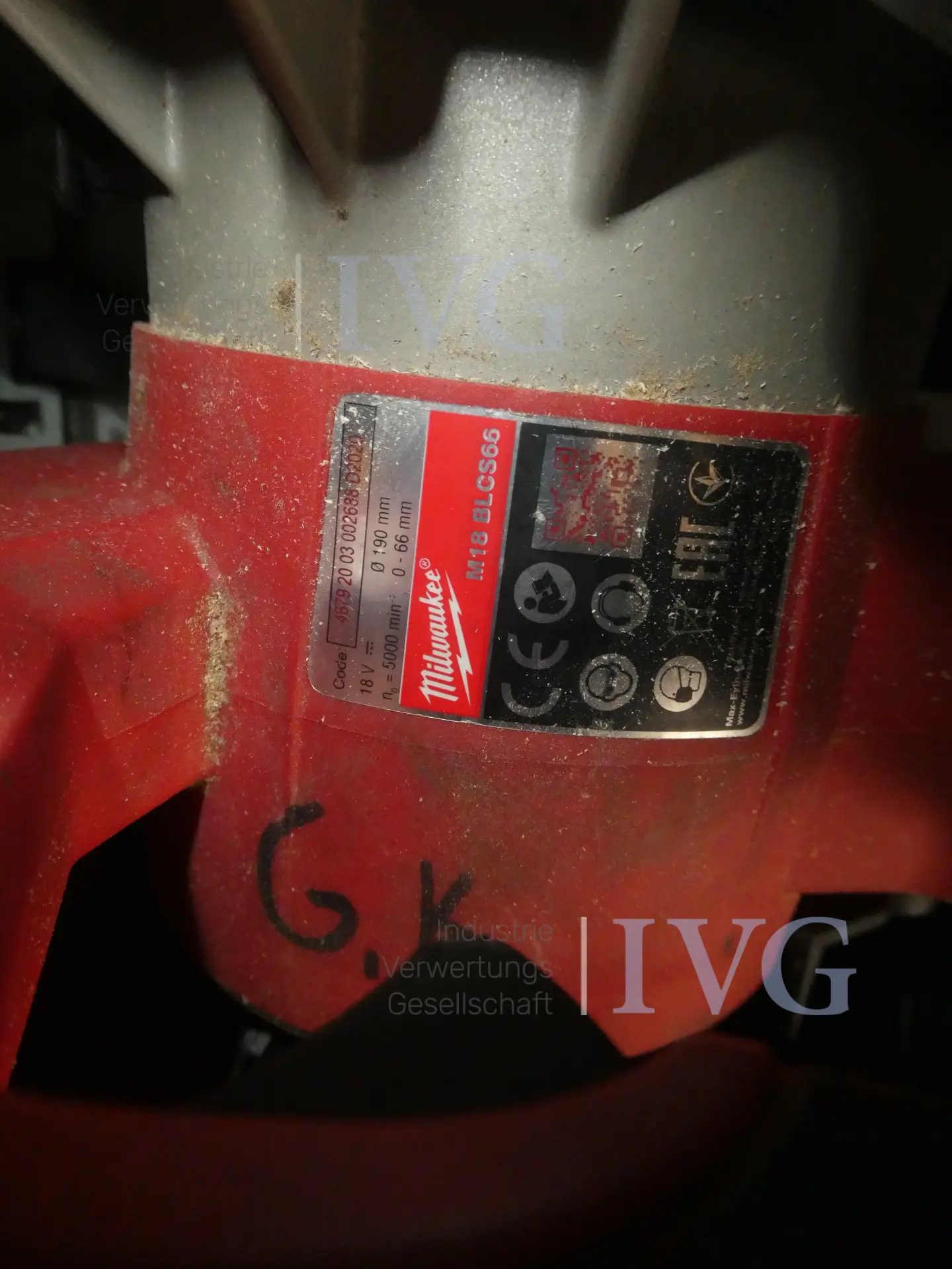 MILWAUKEE M18 BLCS66 accu-handcirkelzaag – foto 3 – kavel bij IVG, Oberhausen