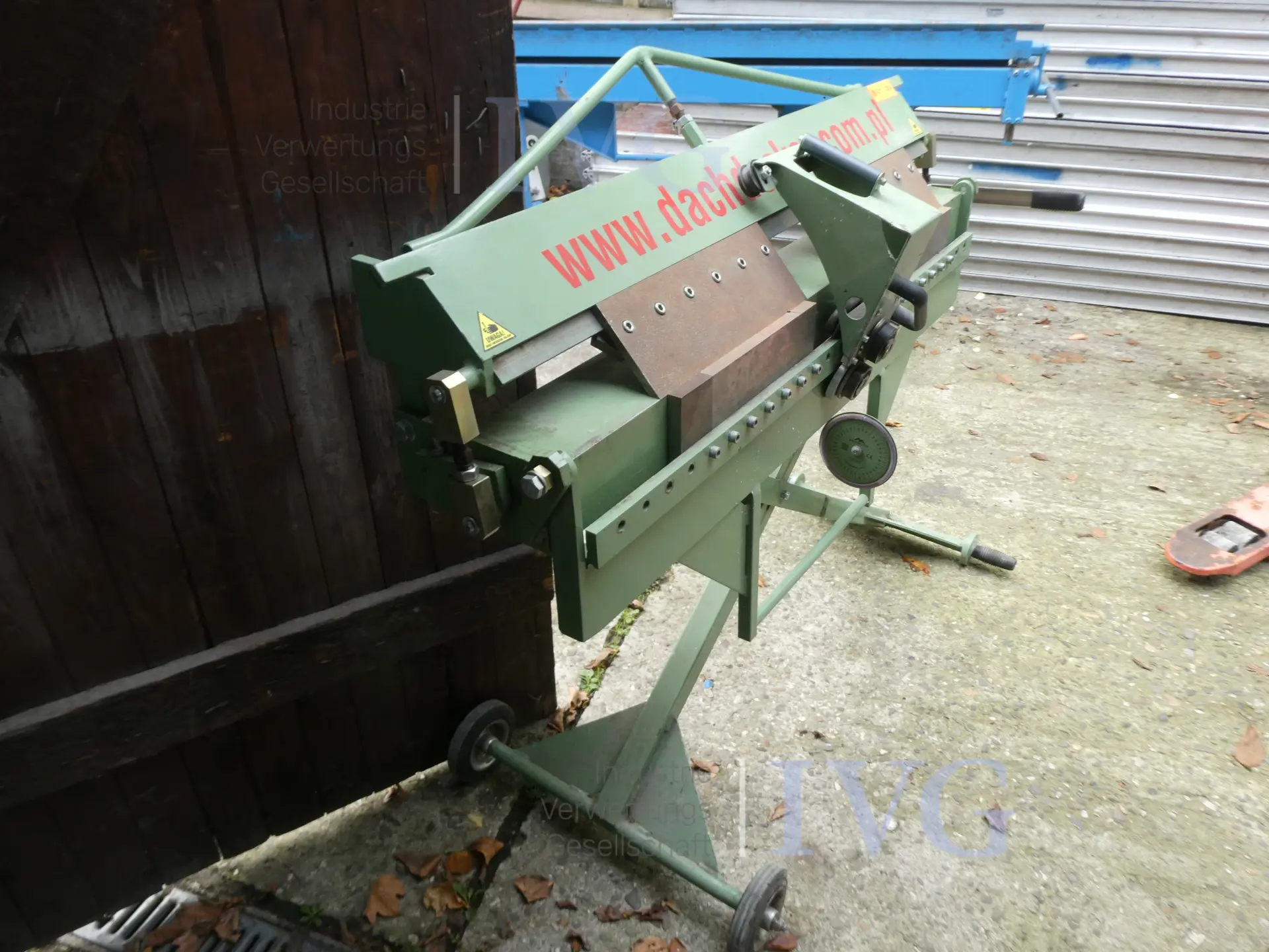 handmatige zwenkbuigmachine DACHDECKER.COM.PL – foto 3 – kavel bij IVG, Oberhausen