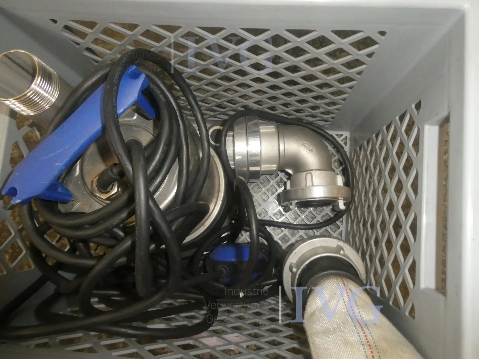 Roestvrijstalen dompelpompset voor vuil water NOWAX STPN 600 overstromingsset – foto 3 – kavel bij IVG, Oberhausen