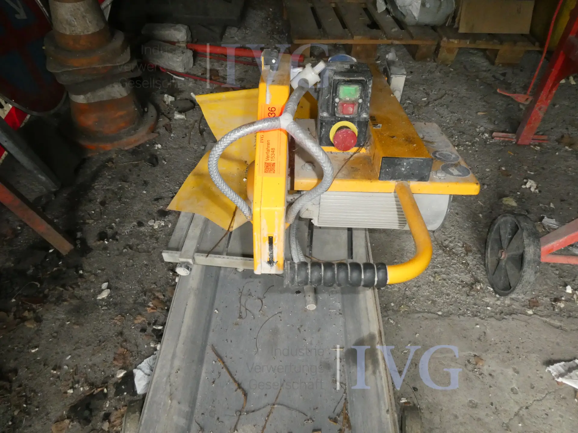 Natsnijmachine CEDIMA – foto 2 – kavel bij IVG, Oberhausen