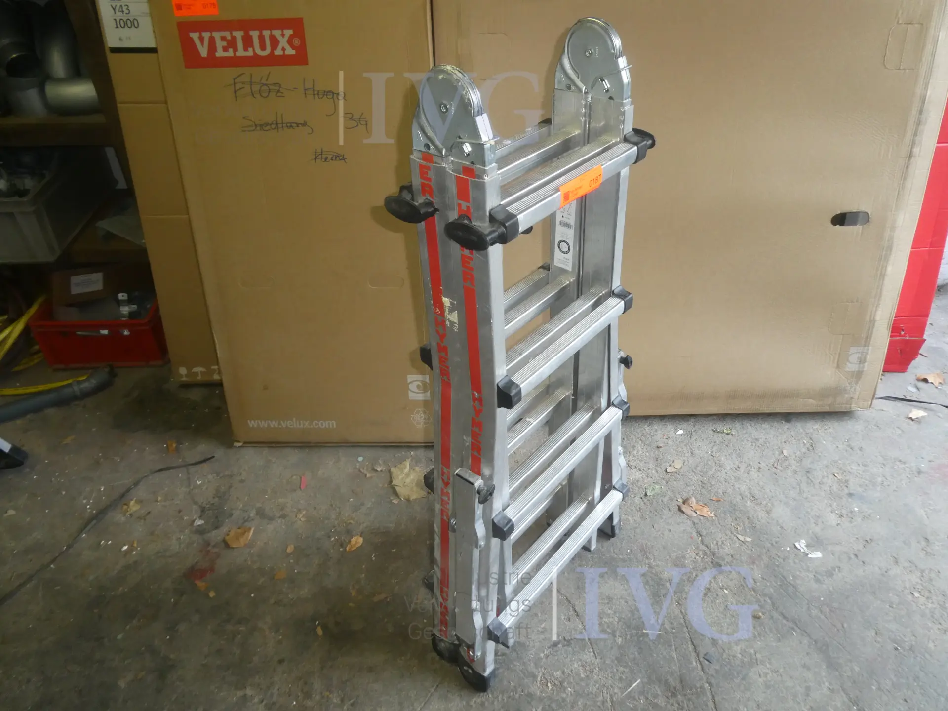 HYMER multifunctionele aluminiumladder – foto 2 – kavel bij IVG, Oberhausen