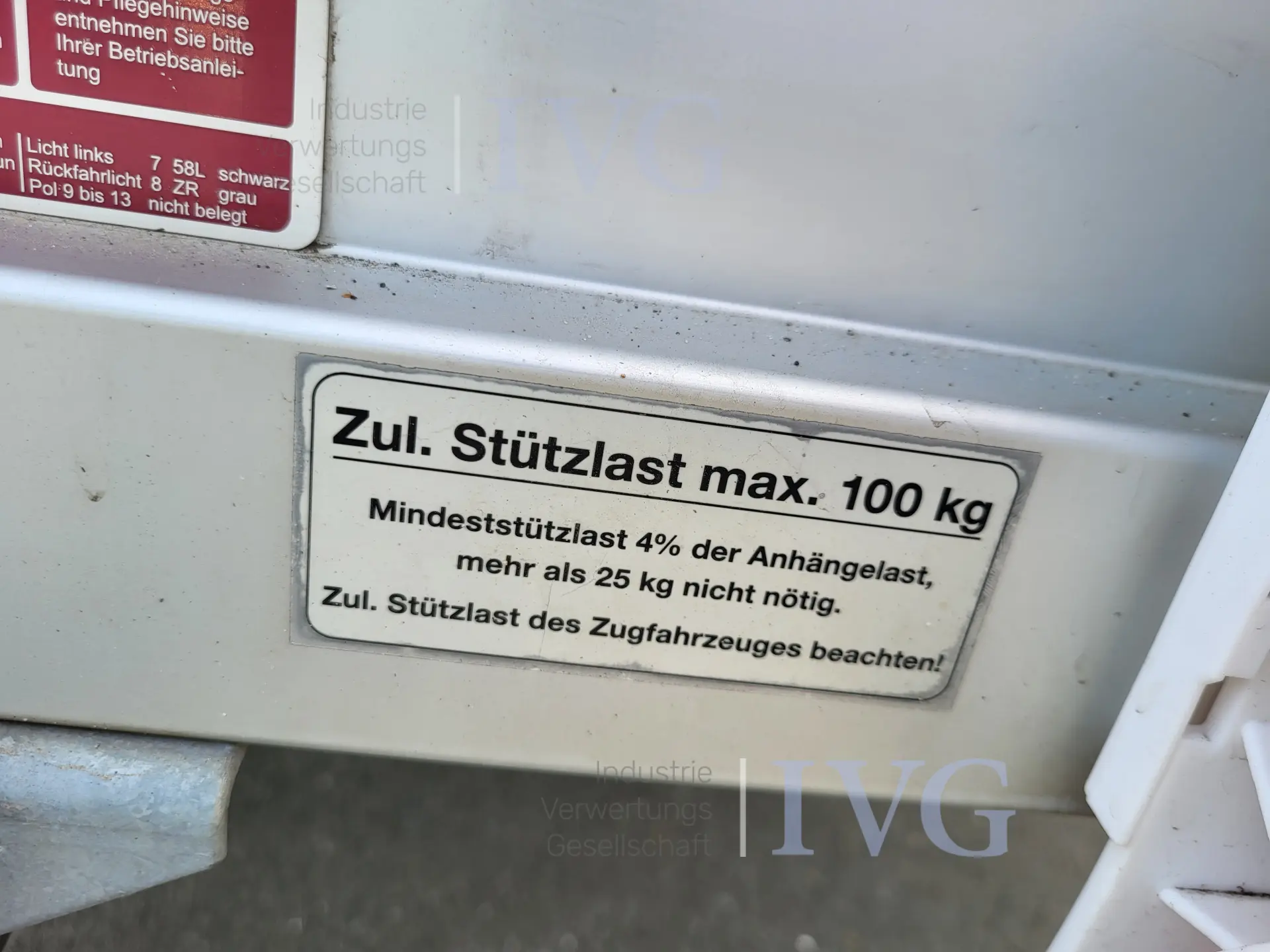 Aanhangwagen met centrale as KOCH 4.12H – foto 17 – kavel bij IVG, Oberhausen