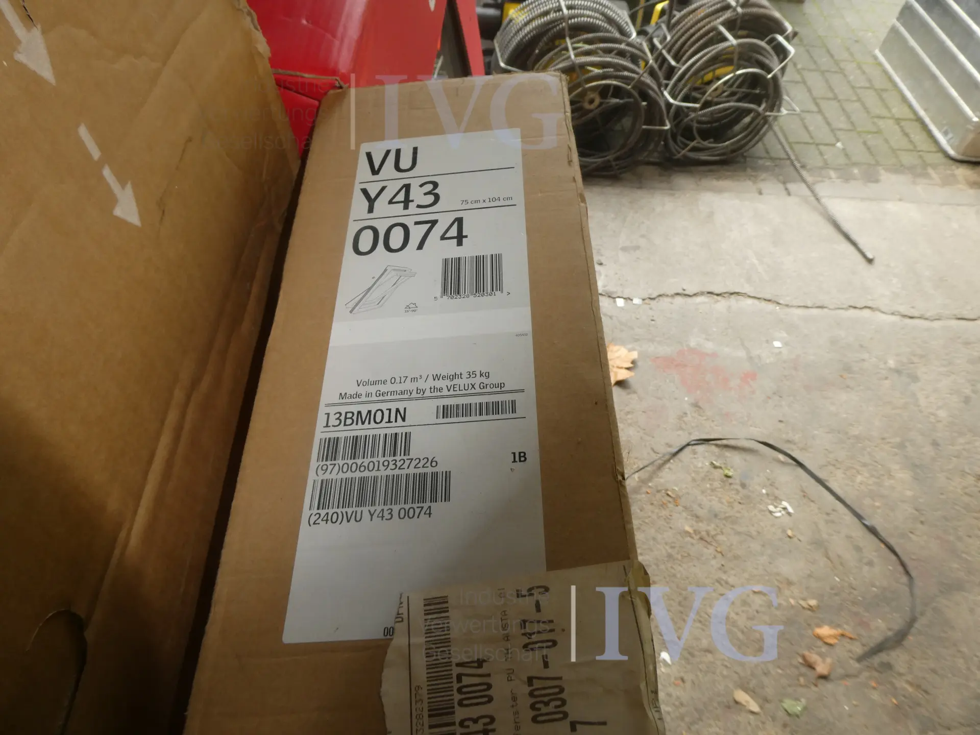 Dakraam VELUX VU Y43 0074 – foto 2 – kavel bij IVG, Oberhausen