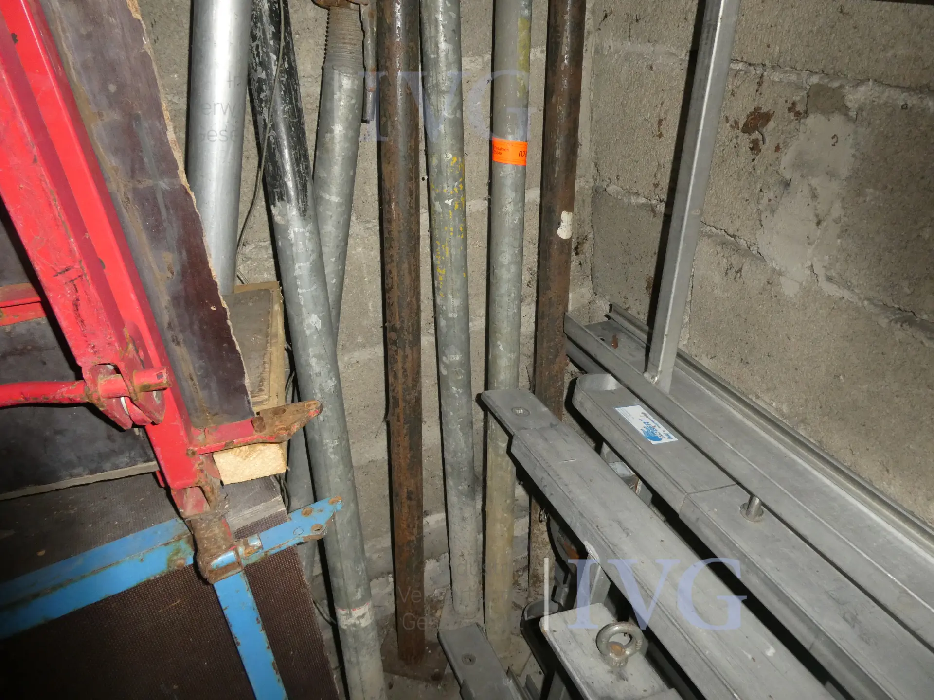 Stalen bouwsteunen – foto 4 – kavel bij IVG, Oberhausen