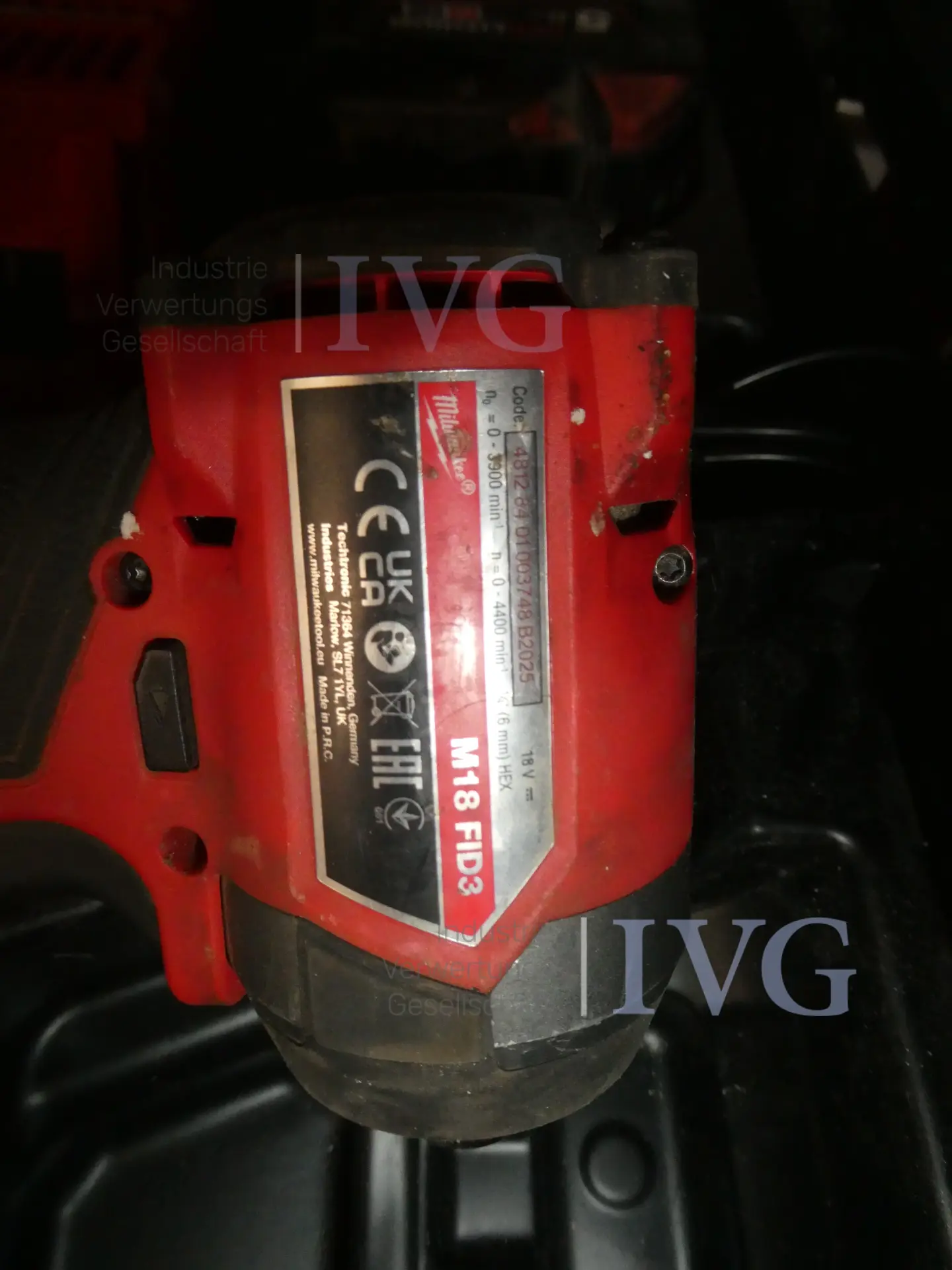 MILWAUKEE M18 FID3 accu-slagmoersleutel – foto 2 – kavel bij IVG, Oberhausen