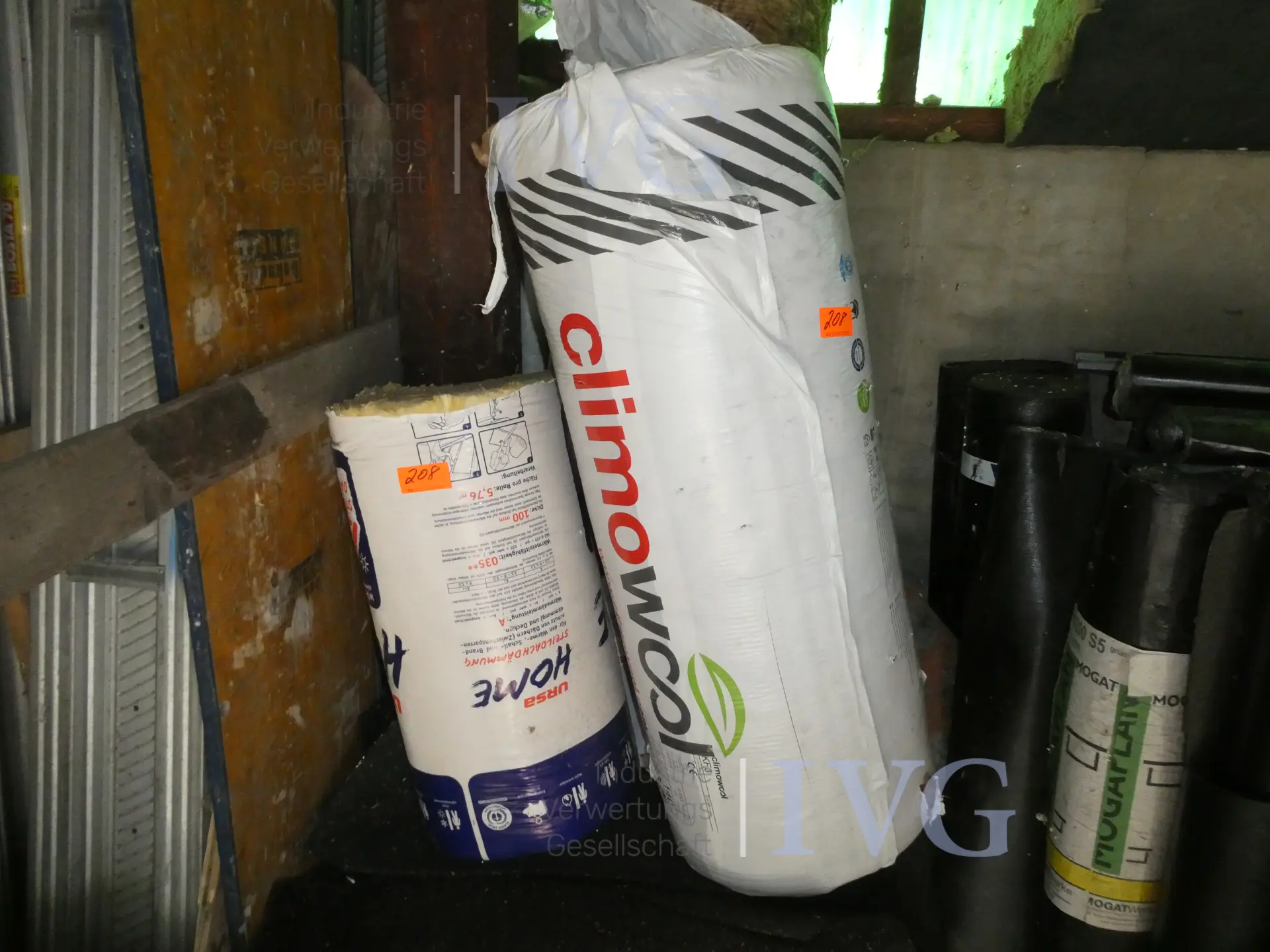 Voorraad bitumen-afdichtingsbanen – foto 11 – kavel bij IVG, Oberhausen