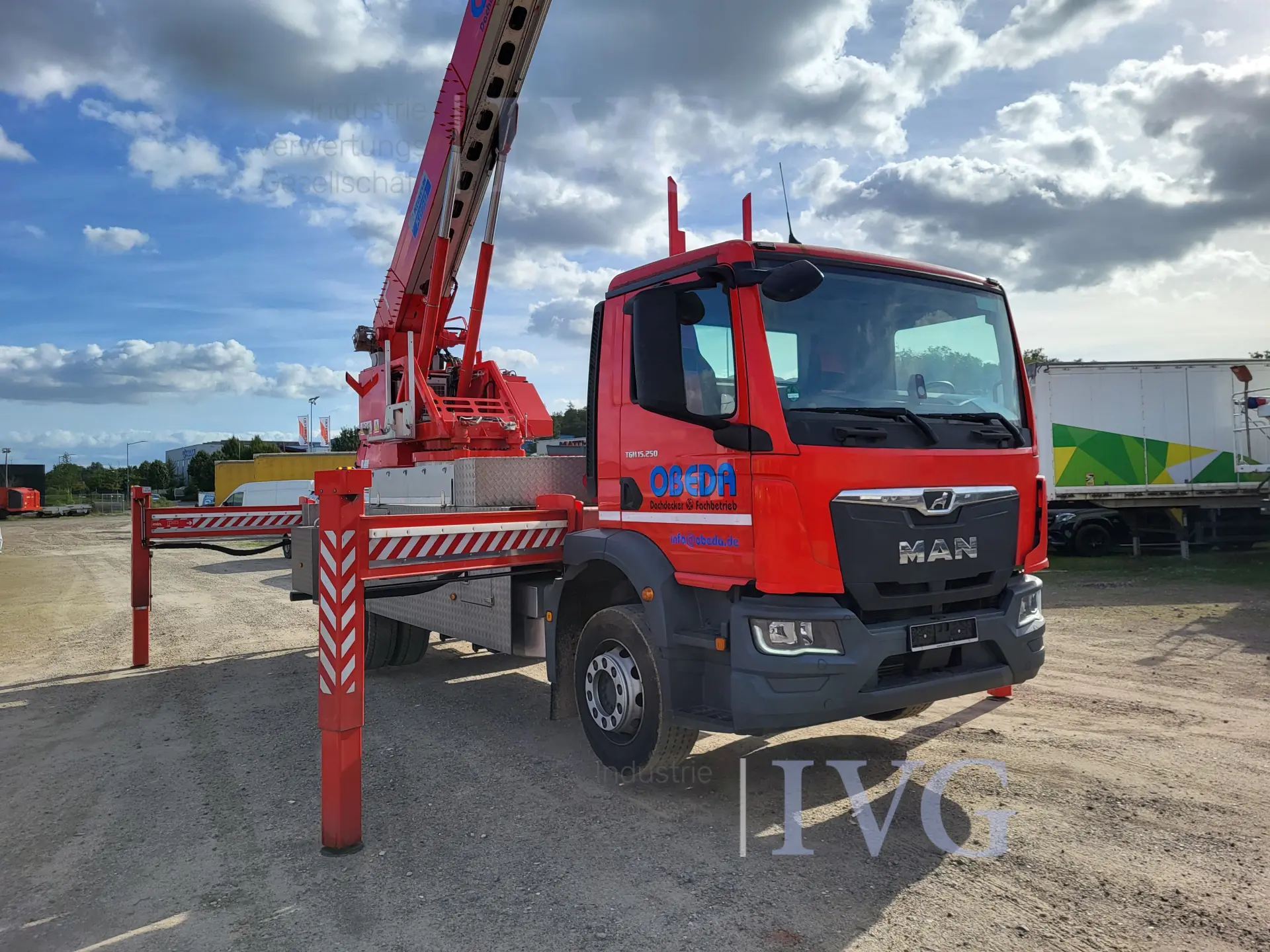 selbstf. Arbeitsmasch. Autokran MAN TRUCK & BUS TGM – foto 3 – kavel bij IVG, Kirchlengern