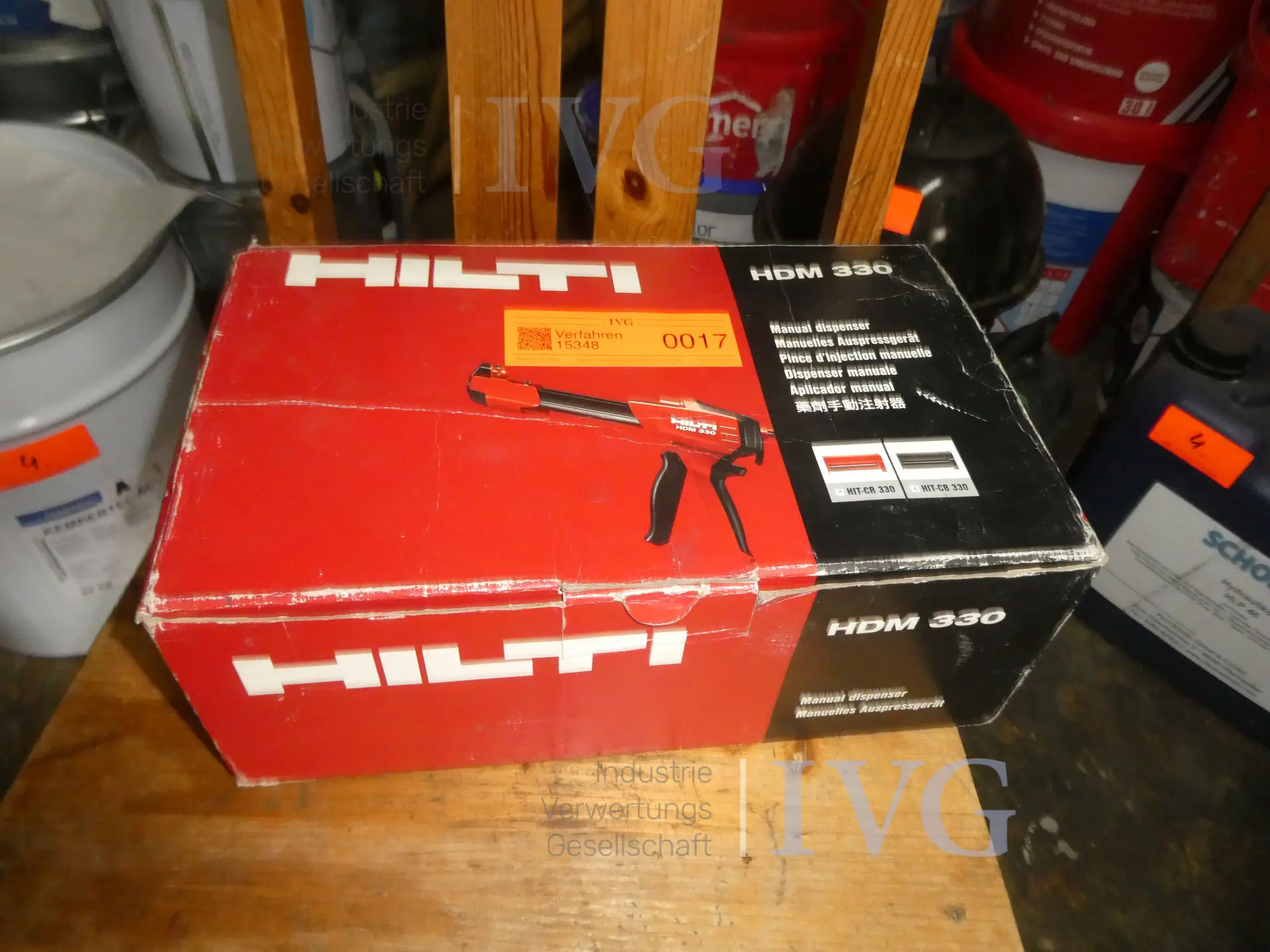 2-Komponenten-Kartuschenpistole HILTI HDM330 – foto 3 – kavel bij IVG, Oberhausen