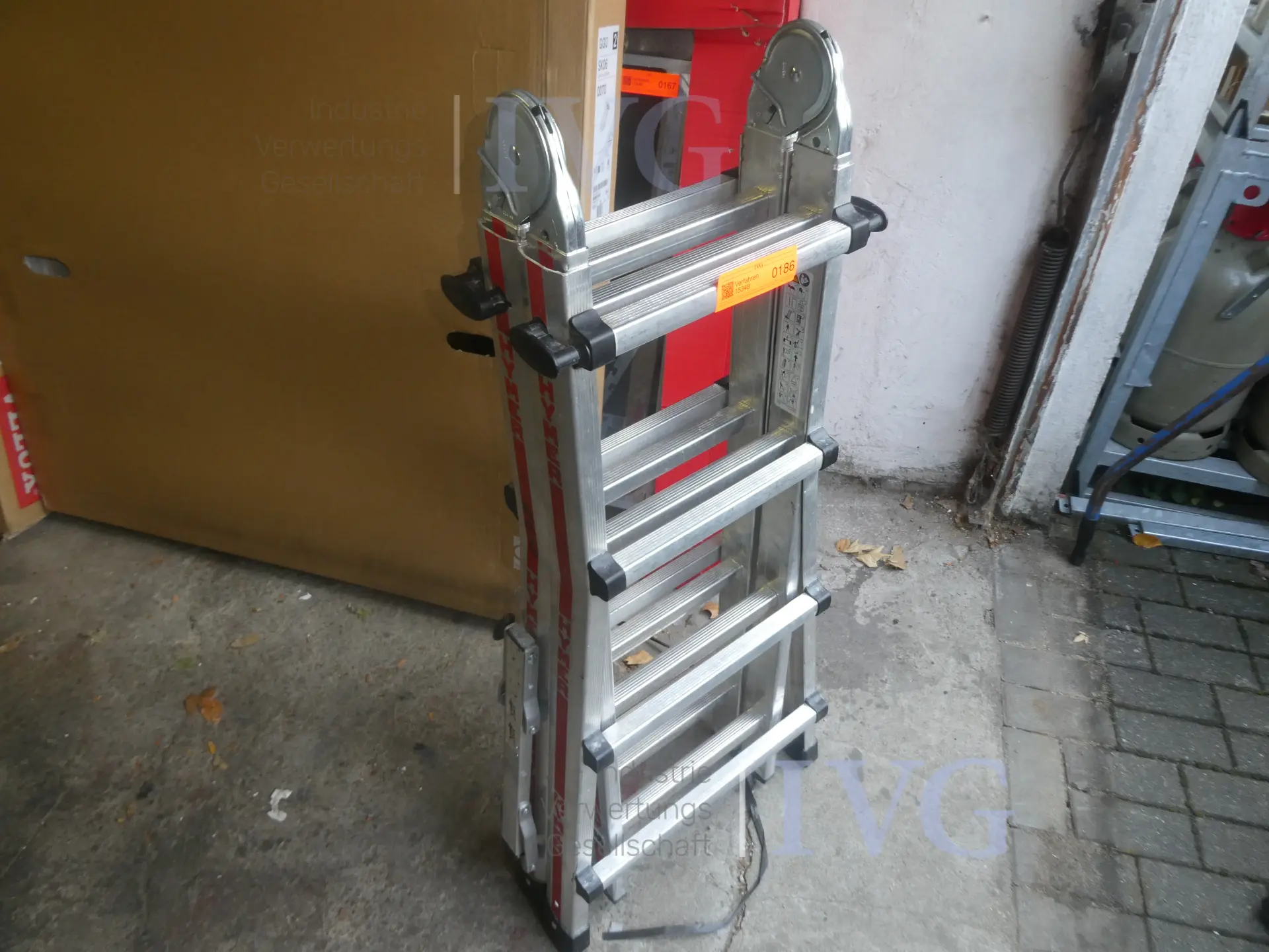 HYMER multifunctionele aluminiumladder – foto 2 – kavel bij IVG, Oberhausen