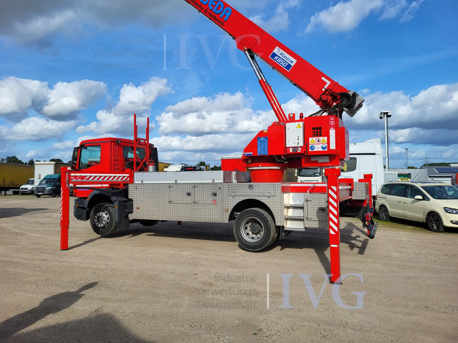 selbstf. Arbeitsmasch. Autokran MAN TRUCK & BUS TGM – foto 8 – kavel bij IVG, Kirchlengern