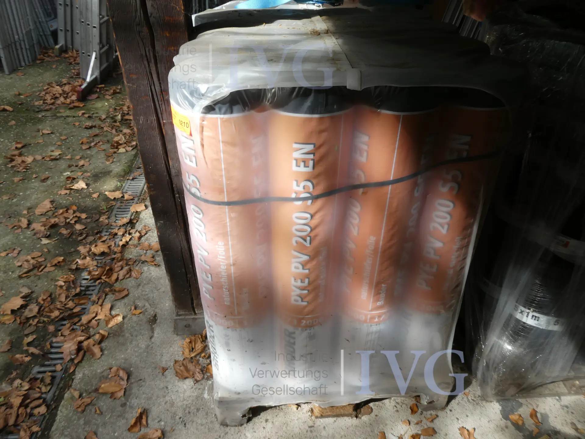 Rollen Polymerbitumen-Abdichtungsbahnen BAUDER PYE PV 200 S5 EN – foto 3 – kavel bij IVG, Oberhausen