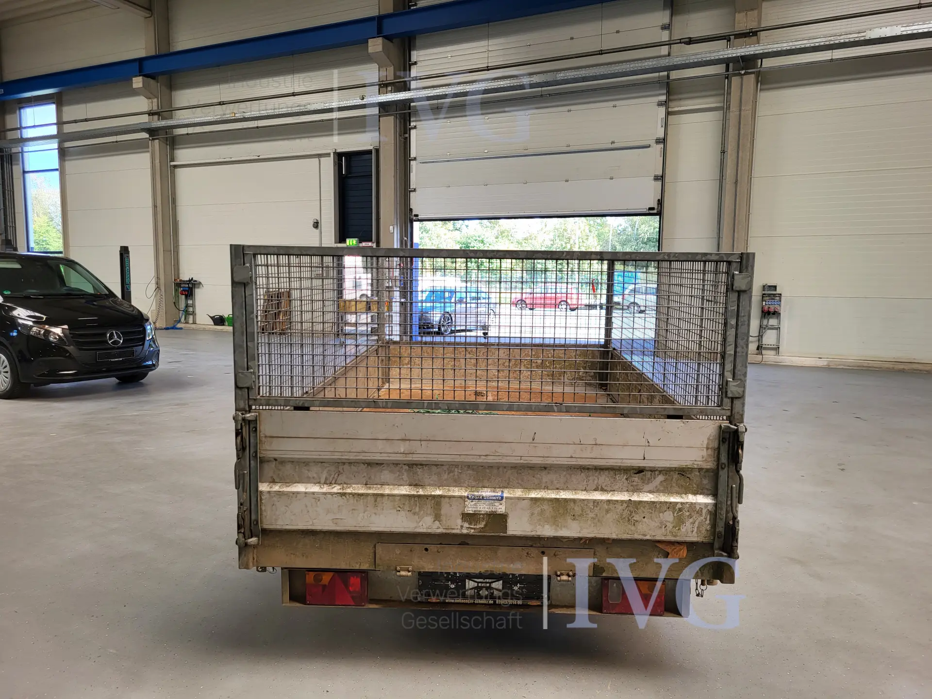 SDAH Kiepwagen met open laadbak WAGENBOUW HAPERT E2700 – foto 6 – kavel bij IVG, Kirchlengern