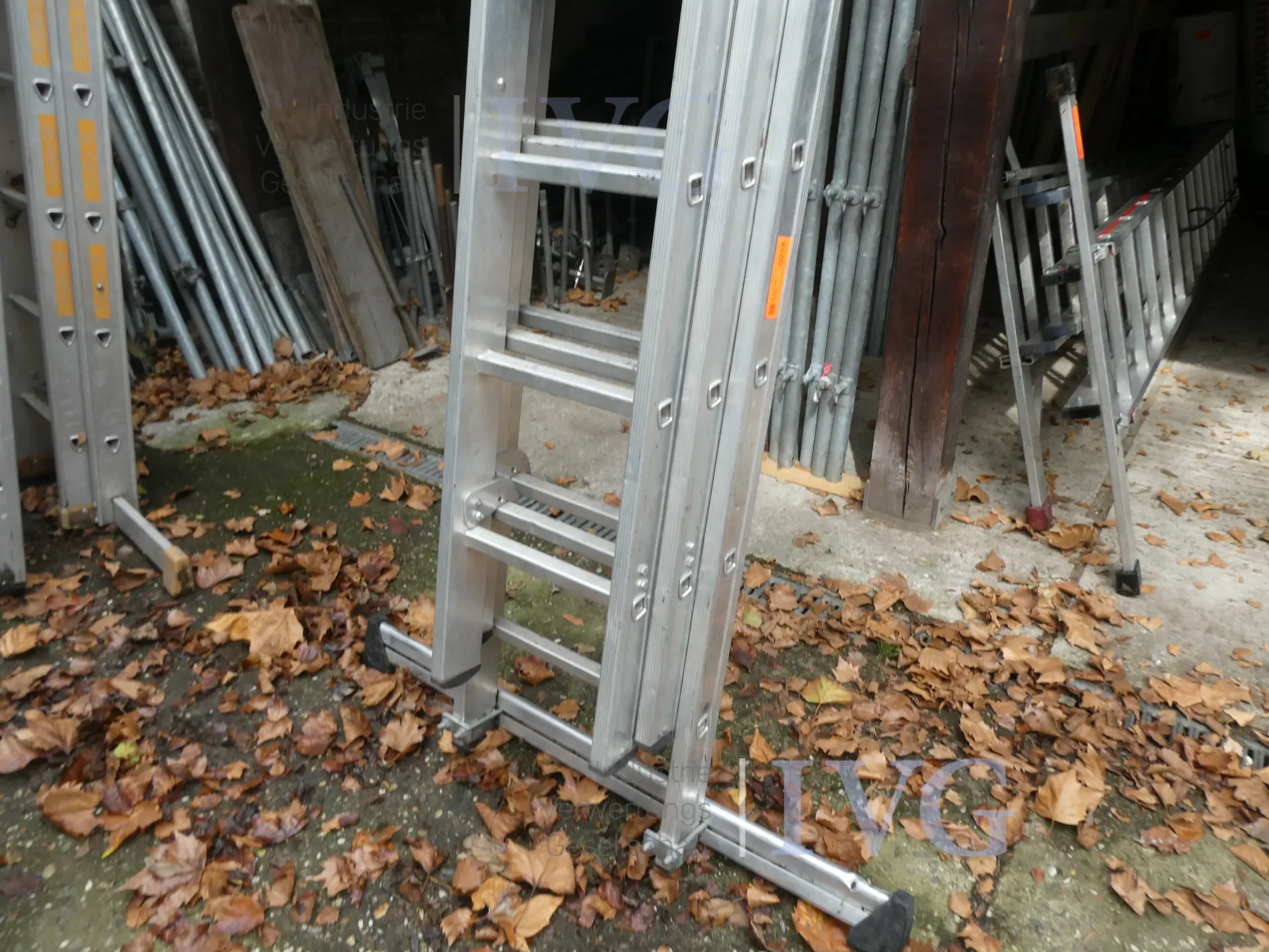 WEISE aluminium uitschuifbare ladder – foto 3 – kavel bij IVG, Oberhausen